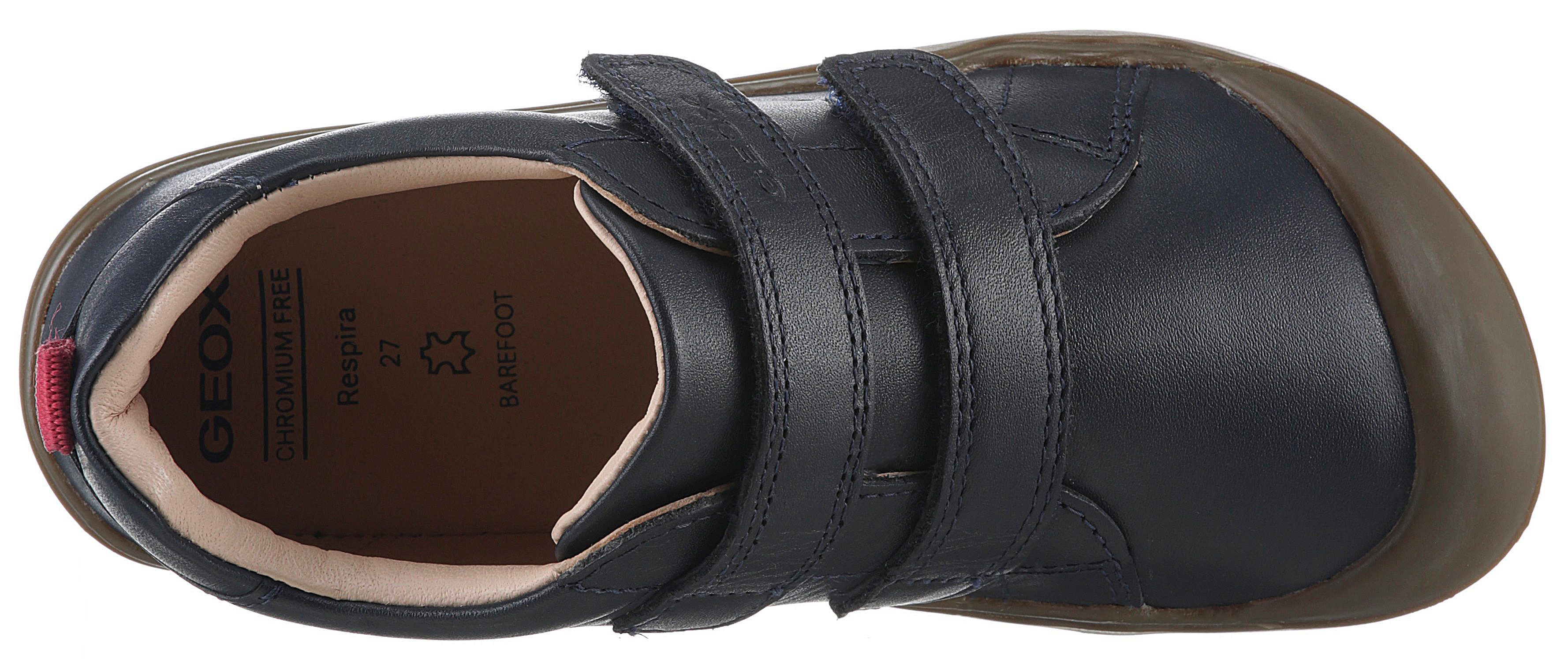 Geox Babyschoentjes B STEPPIEUP BOY A Klittenbandschoen, blote voeten schoen, babyschoen met klittenband