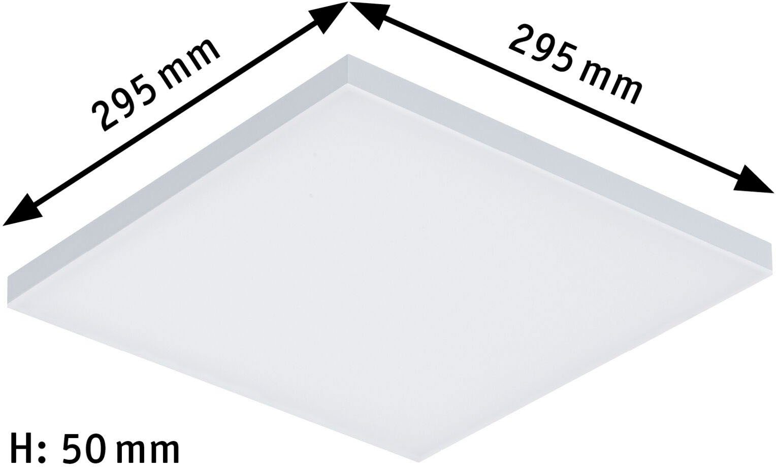 Paulmann Led-paneel Smart Home Zigbee Velora Tunable White 295x295mm 10,5W 2.700K (1 stuk)