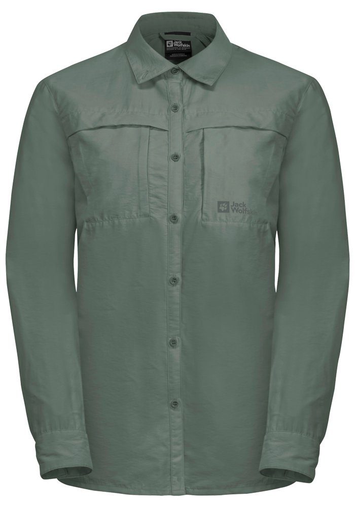 Jack Wolfskin Blouse met lange mouwen BARRIER LS SHIRT W