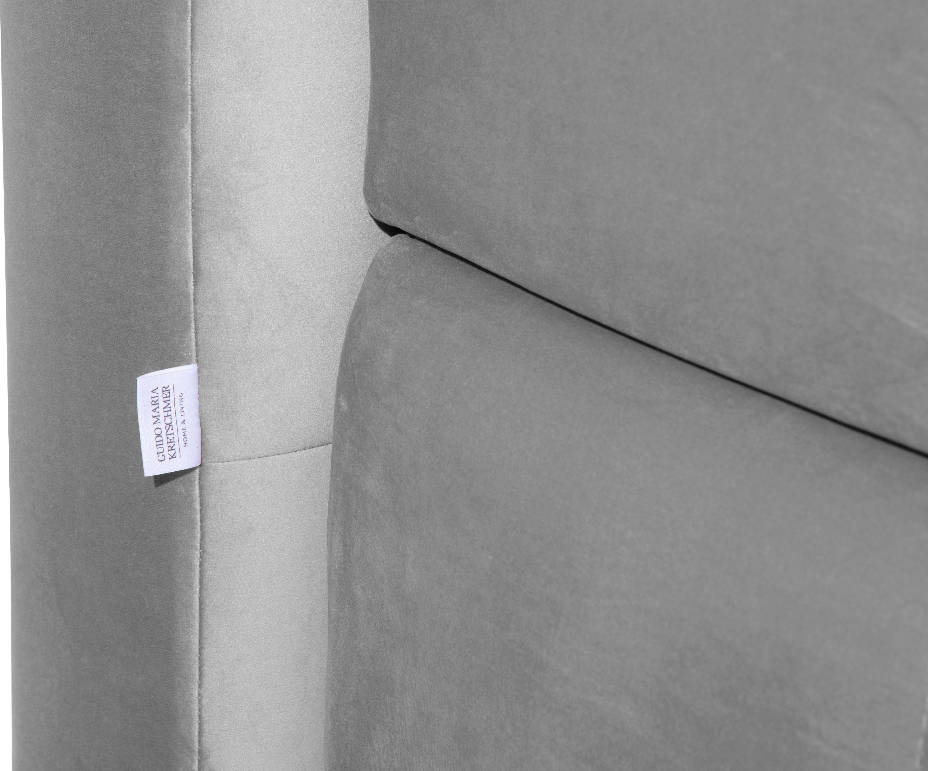 Guido Maria Kretschmer Home&Living Boxspring Chelles incl. matrastopper, in xxl- extra lang 220 cm, onderbak met elegante welving