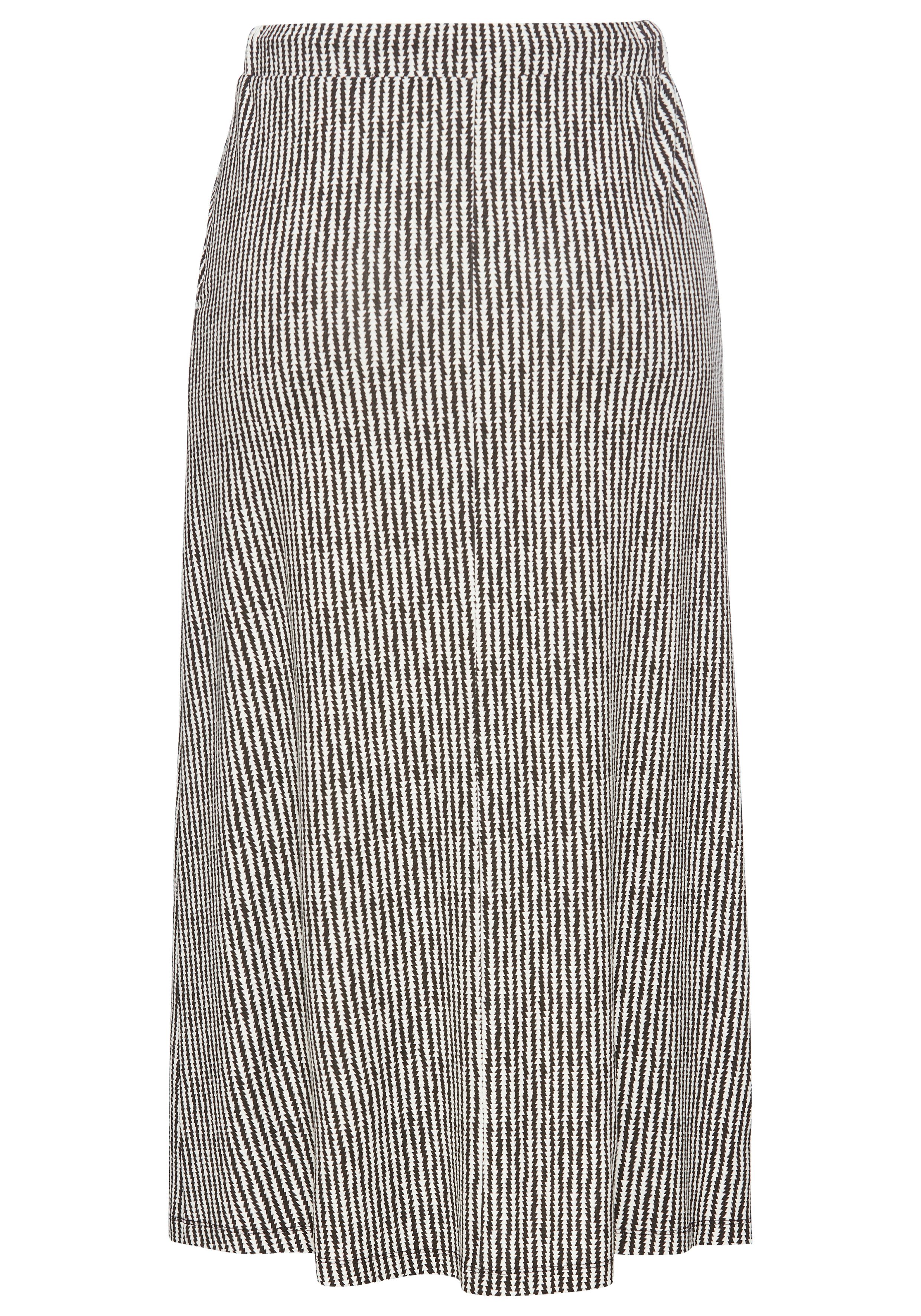 Laura Scott Jerseyrok met grafische print - nieuwe collectie