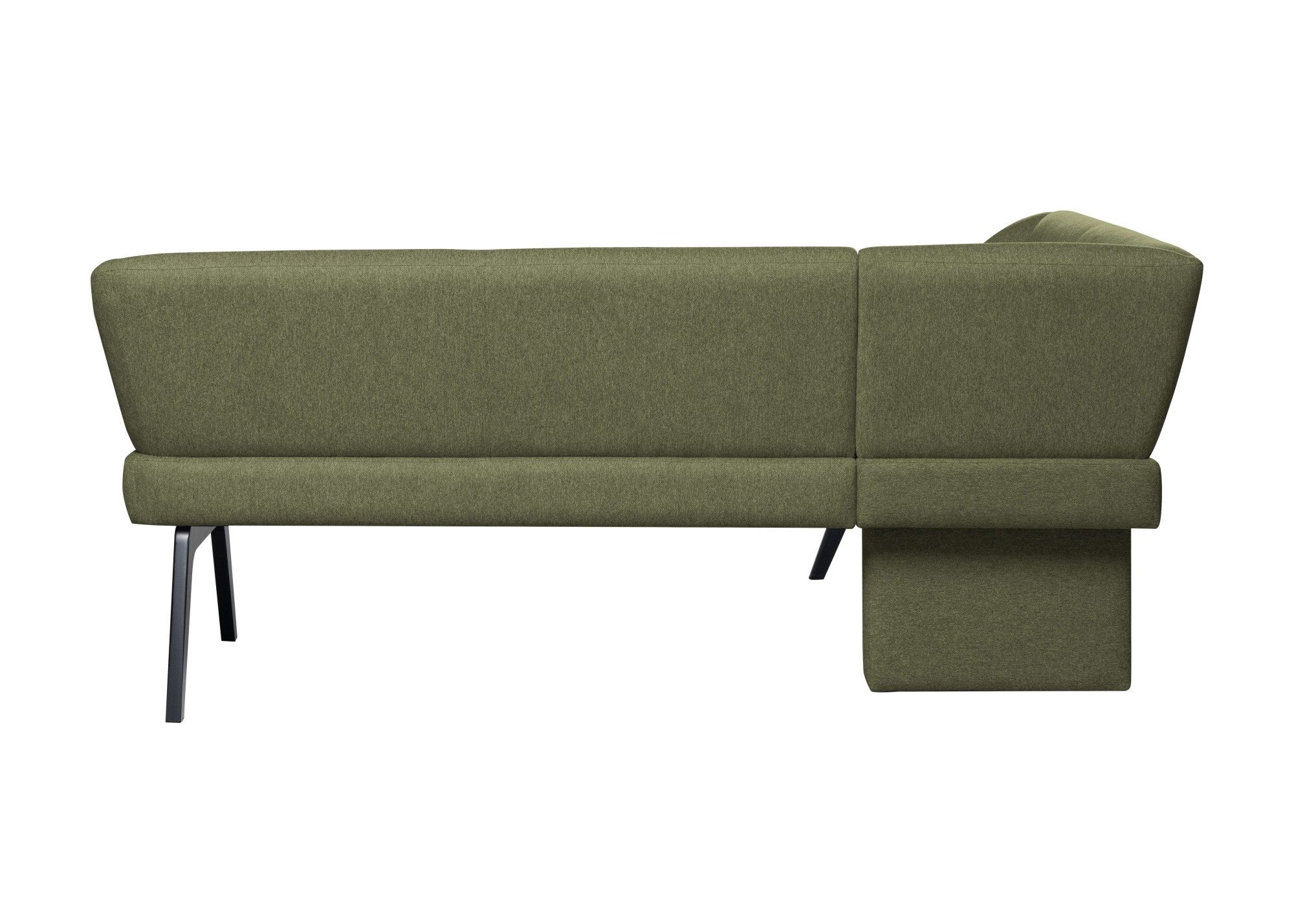 Home affaire Hoekbank Aretha keukenbank, kussenbank, eettafelbank, breedte 215 cm Moderne bank in mooie kleuren, nosagvering, aantal zitplaatsen: 5