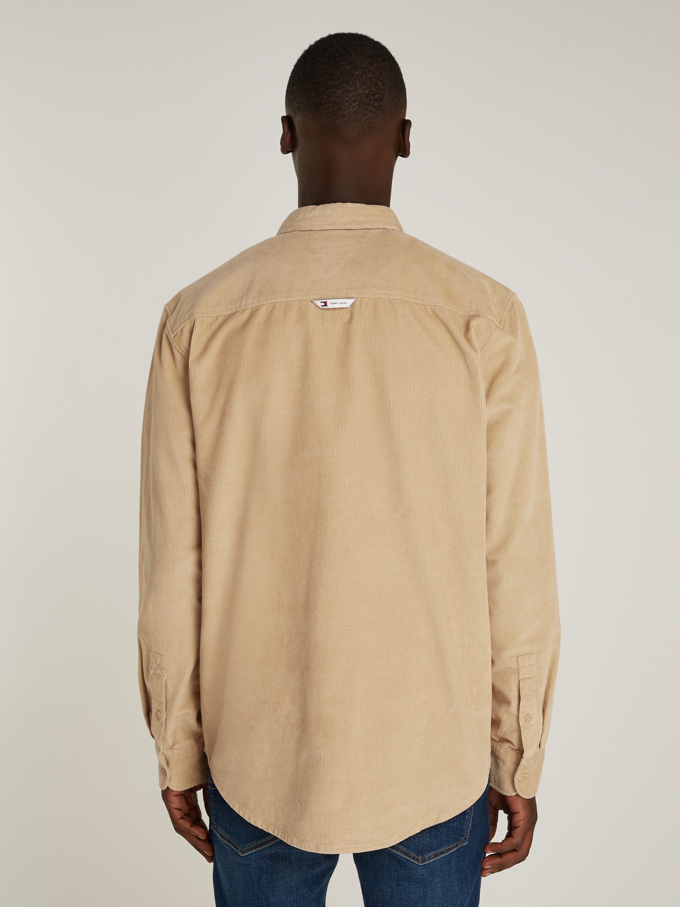 TOMMY JEANS Overhemd met lange mouwen TJM REG CORDUROY SHIRT