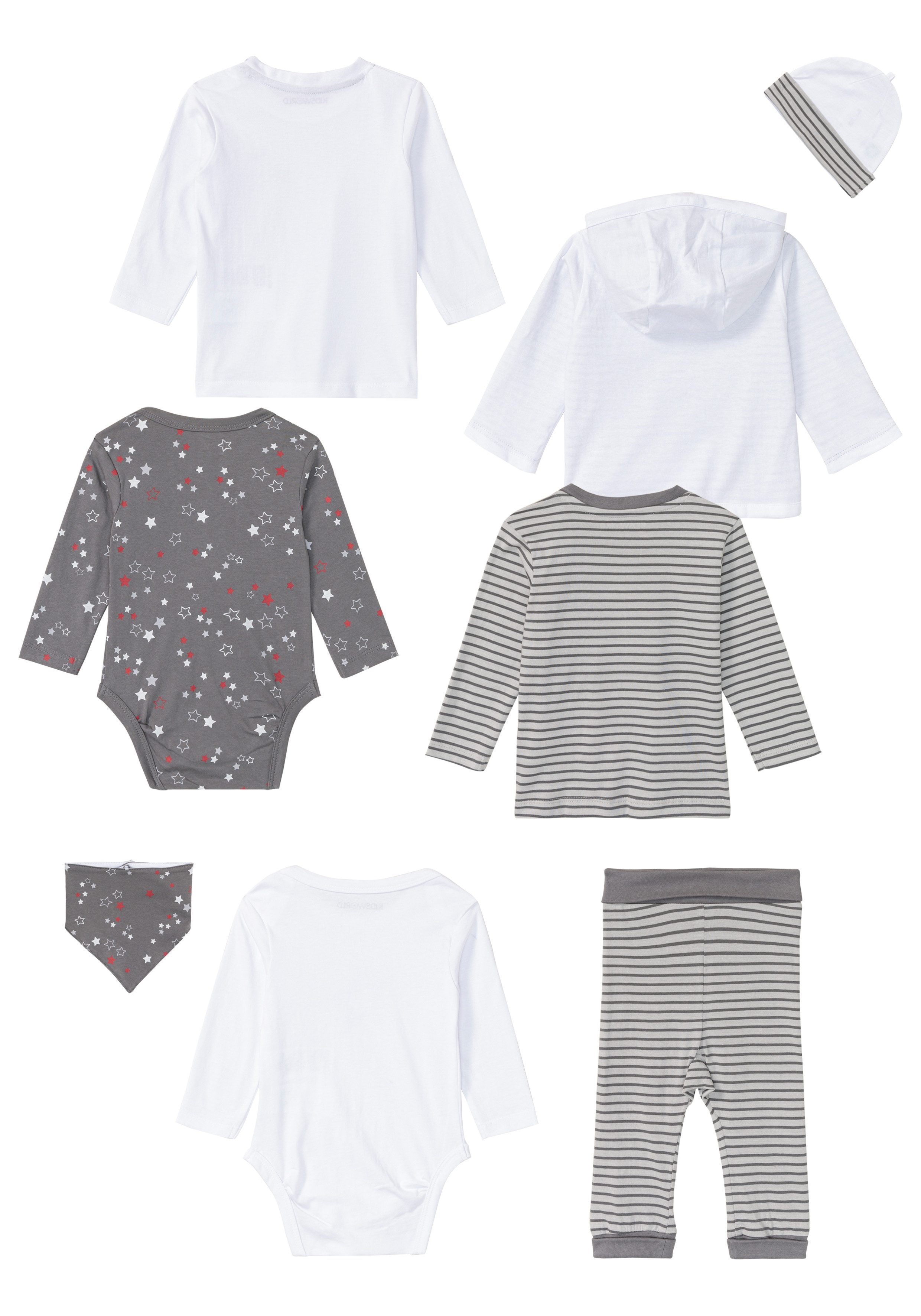 KIDSWORLD Starterset 8-delig babyset NIEUWE COLLECTIE (set 8-delig 8)
