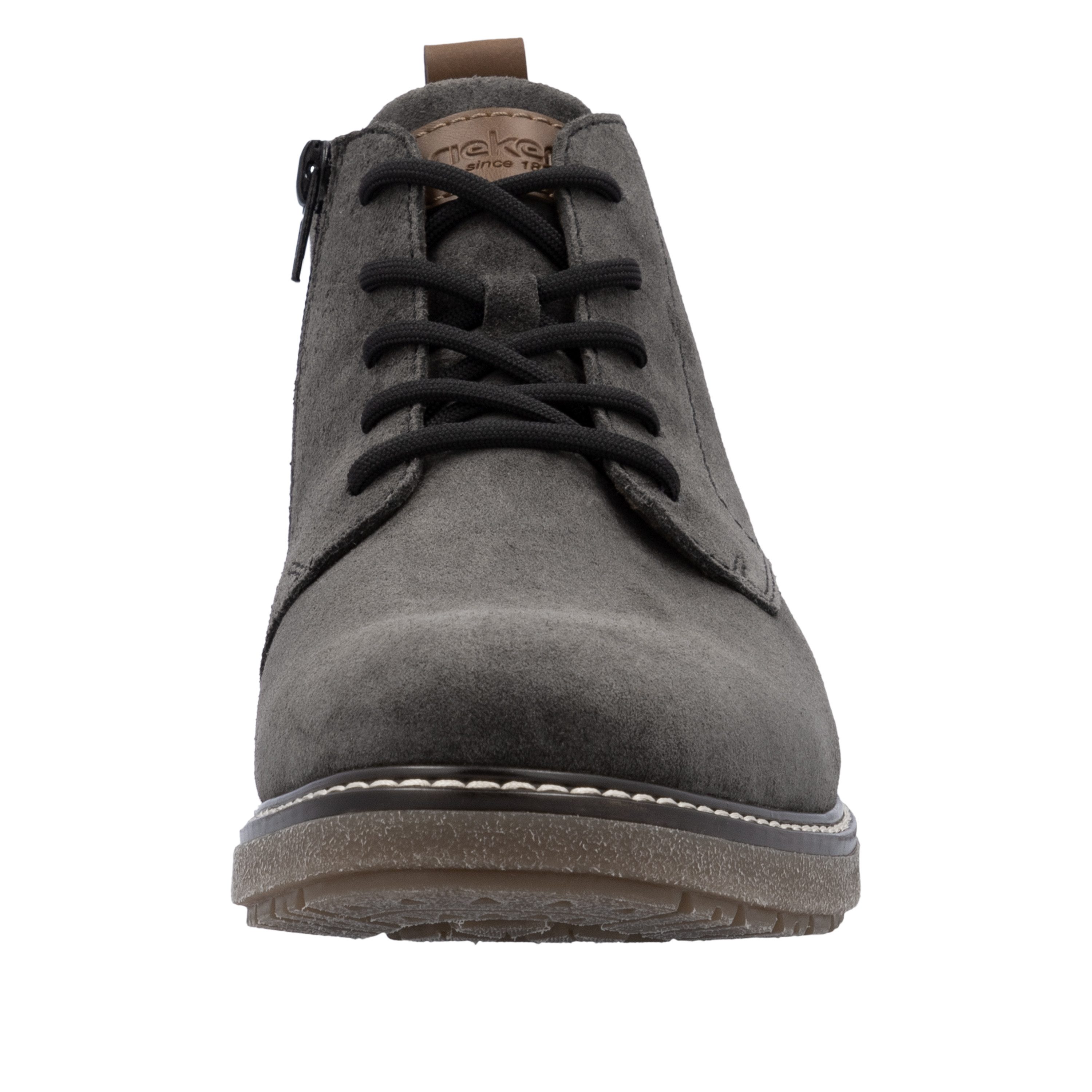 Rieker Veterlaarsjes Veterboots, workerboots, profielzool, met aantreklus