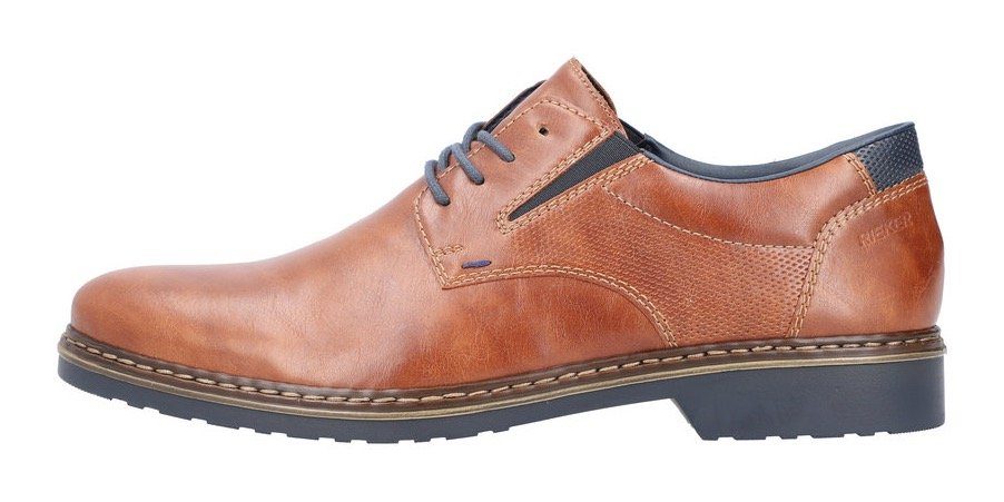 Rieker Veterschoenen met stretch-inzet, vrijetijdsschoen, lage schoen, veterschoen