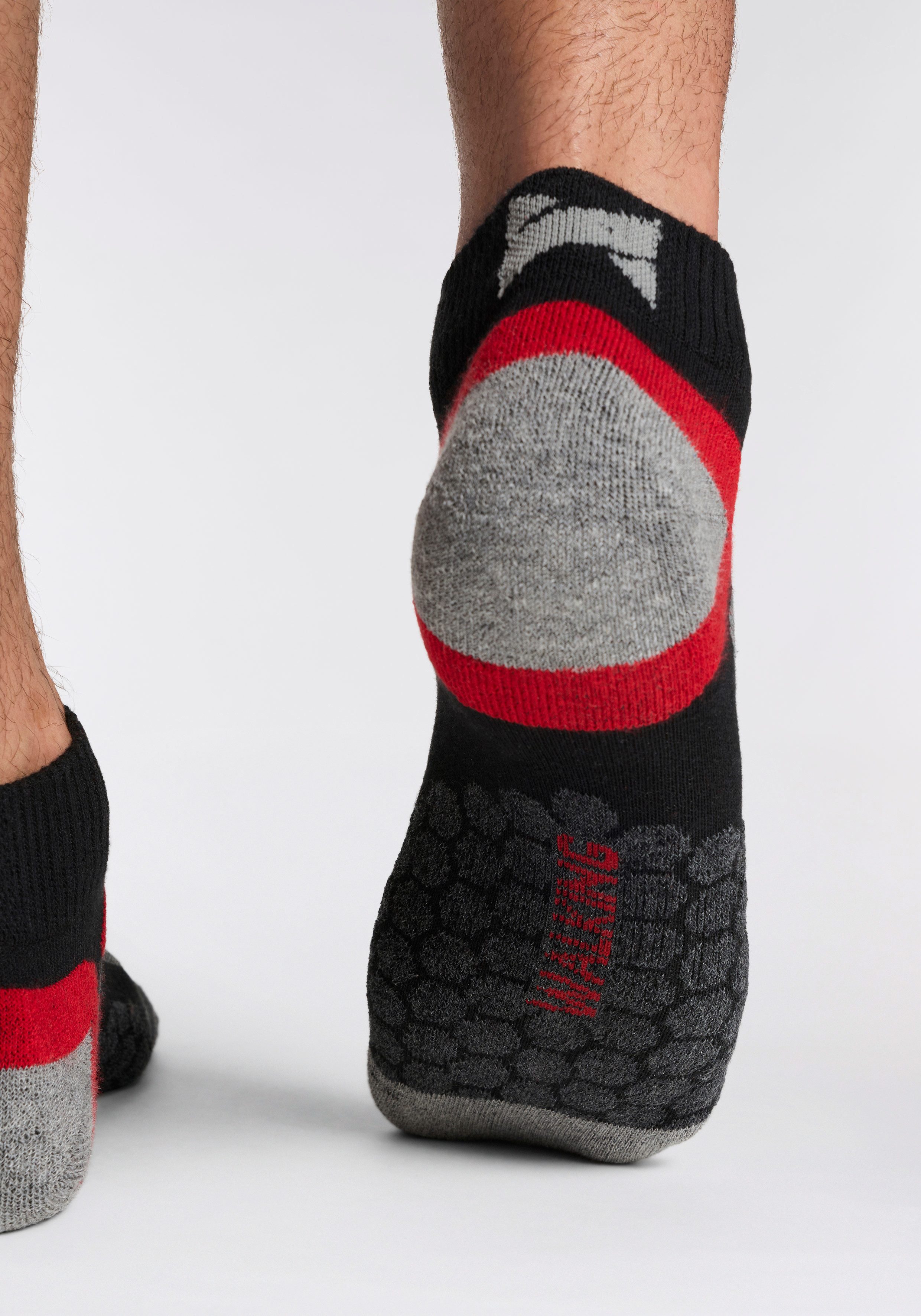 XTREME sockswear Runningsokken Unisex sport- en functionele sokken met ribstructuur (2 paar)