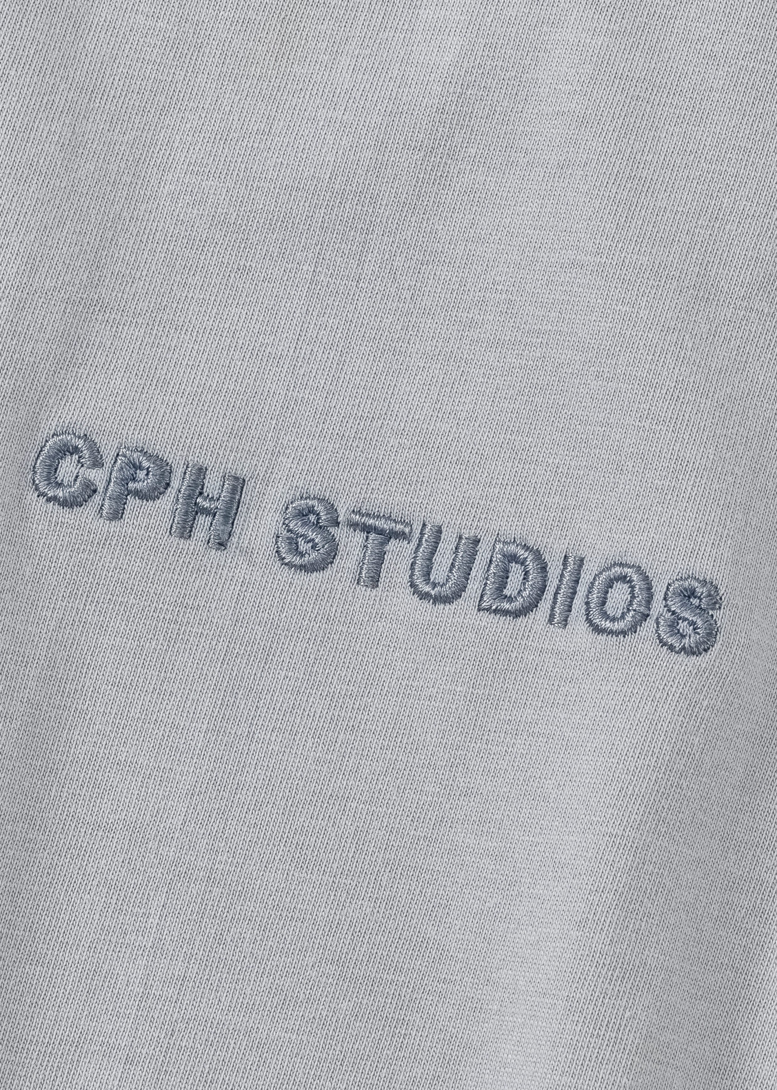 Copenhagen Studios T-shirt Met hoogwaardige logoborduring , loose-fit, oversized shirt van zware biologische katoenkwaliteit