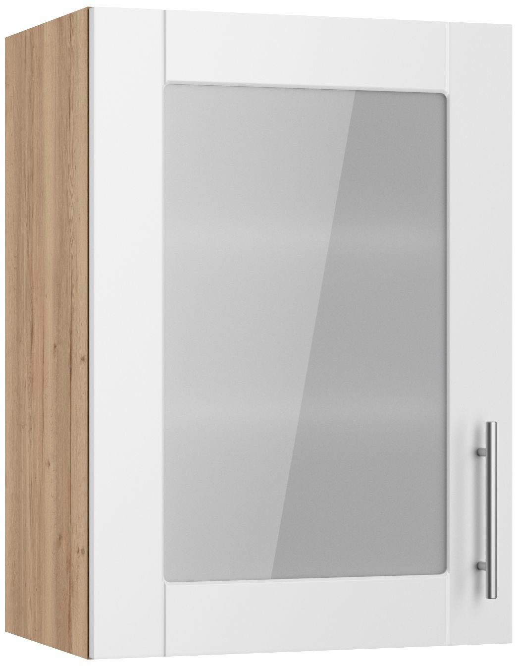 Kochstation Hangend kastje met glasdeur KS-Ahus Breedte 50 cm