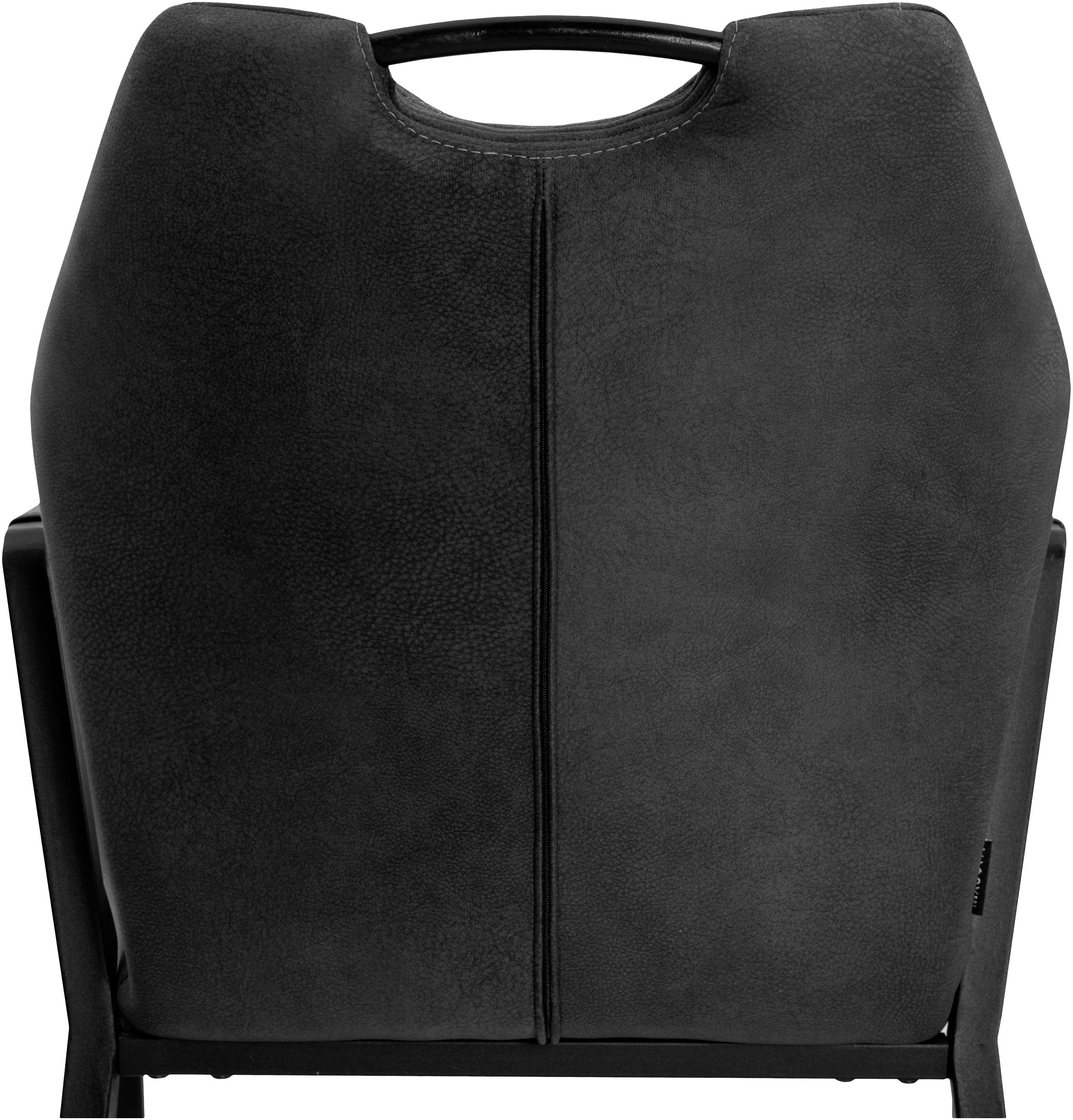 OMG Design Stoel met armleuningen Point Eetkamerstoel met wielen, bureaustoel (set)