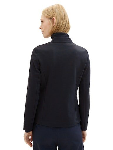 Tom Tailor Sweatblazer Ottoman met opgestikte zakken en structuur