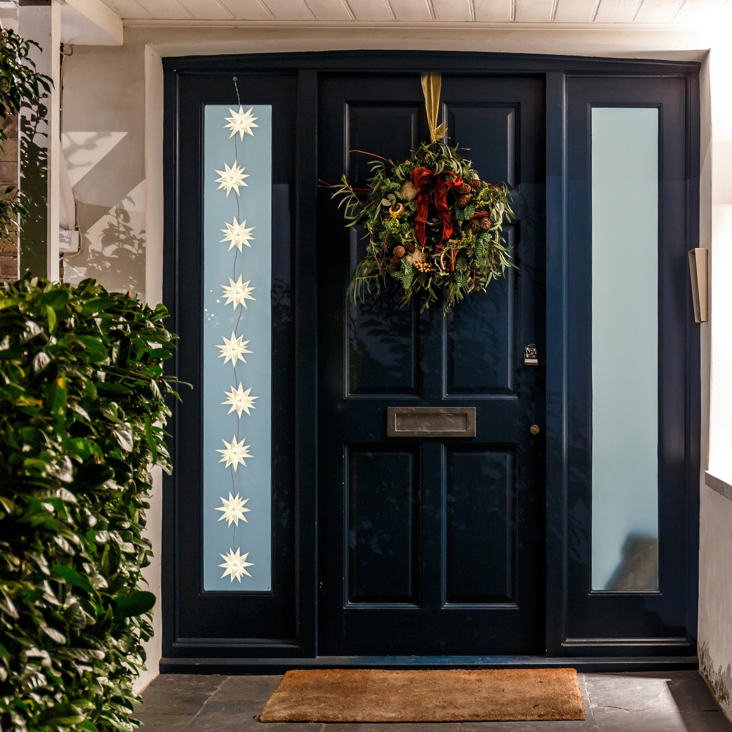 näve Led-lichtsnoer Fairy Lights, kerstdecoratie, totale lengte ca. 740 cm, aansluitkabel 500 cm (1 stuk)