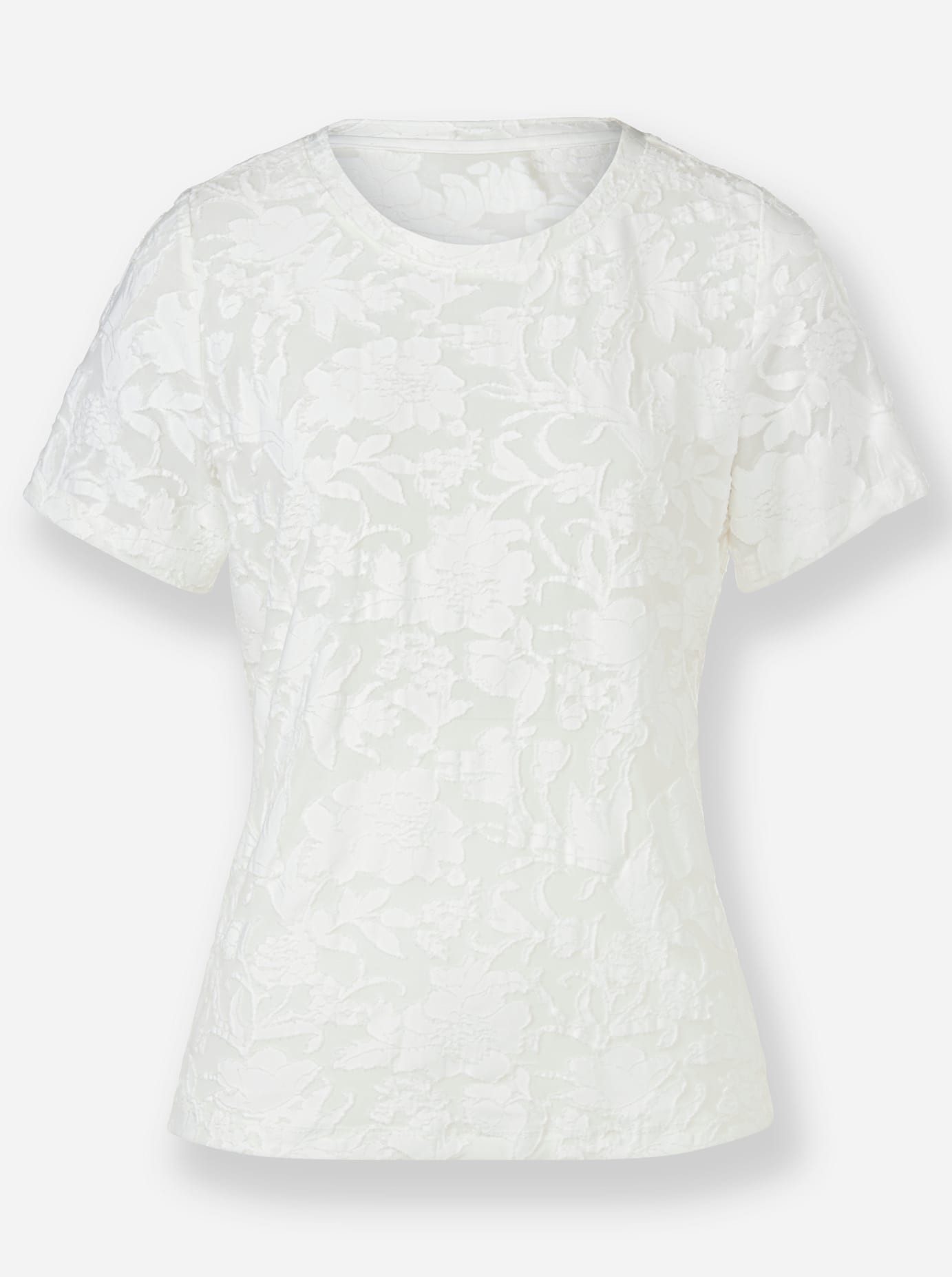 heine T-shirt Kanten shirt (1-delig)