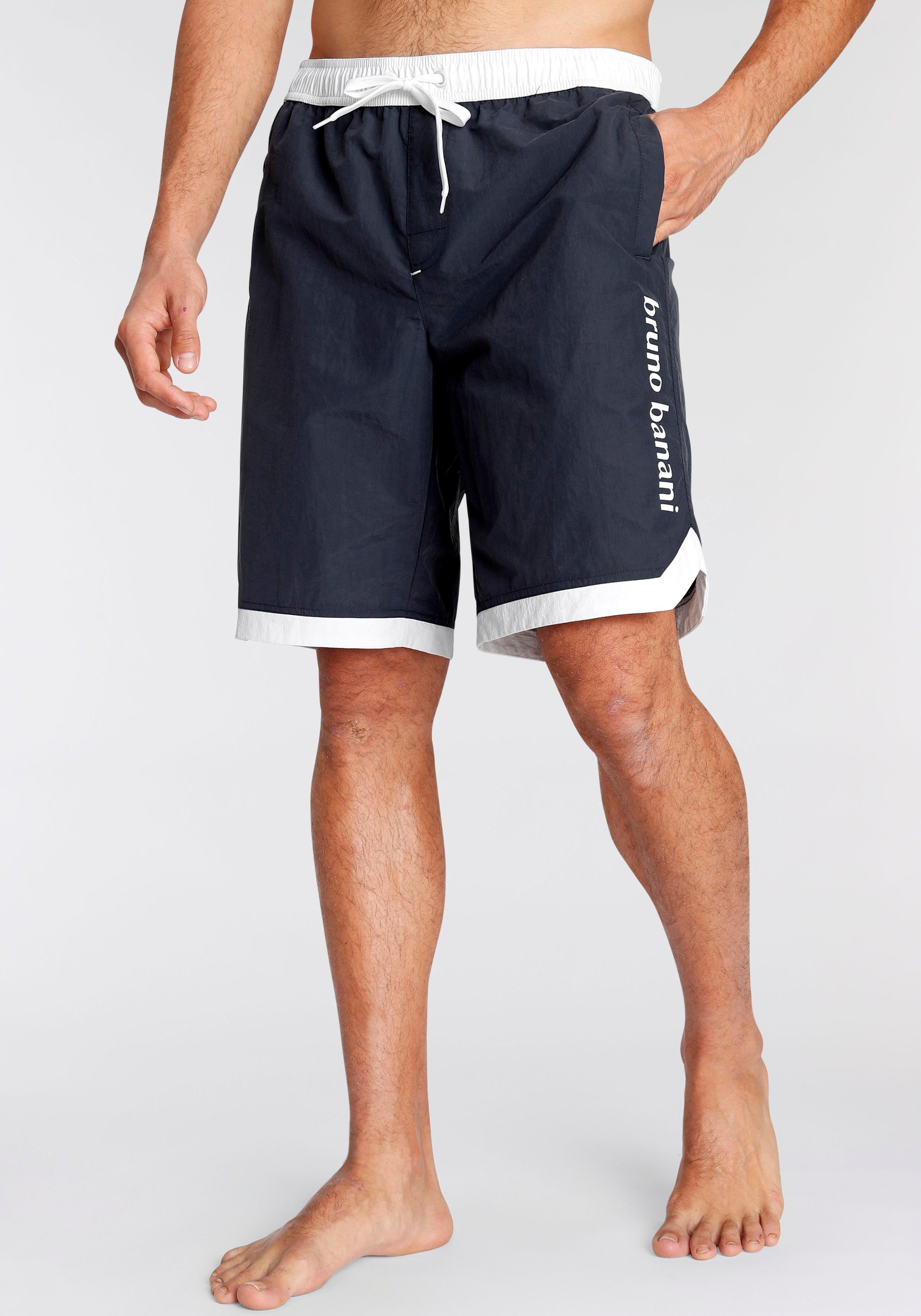 Bruno Banani Boardshort Van gerecycled materiaal