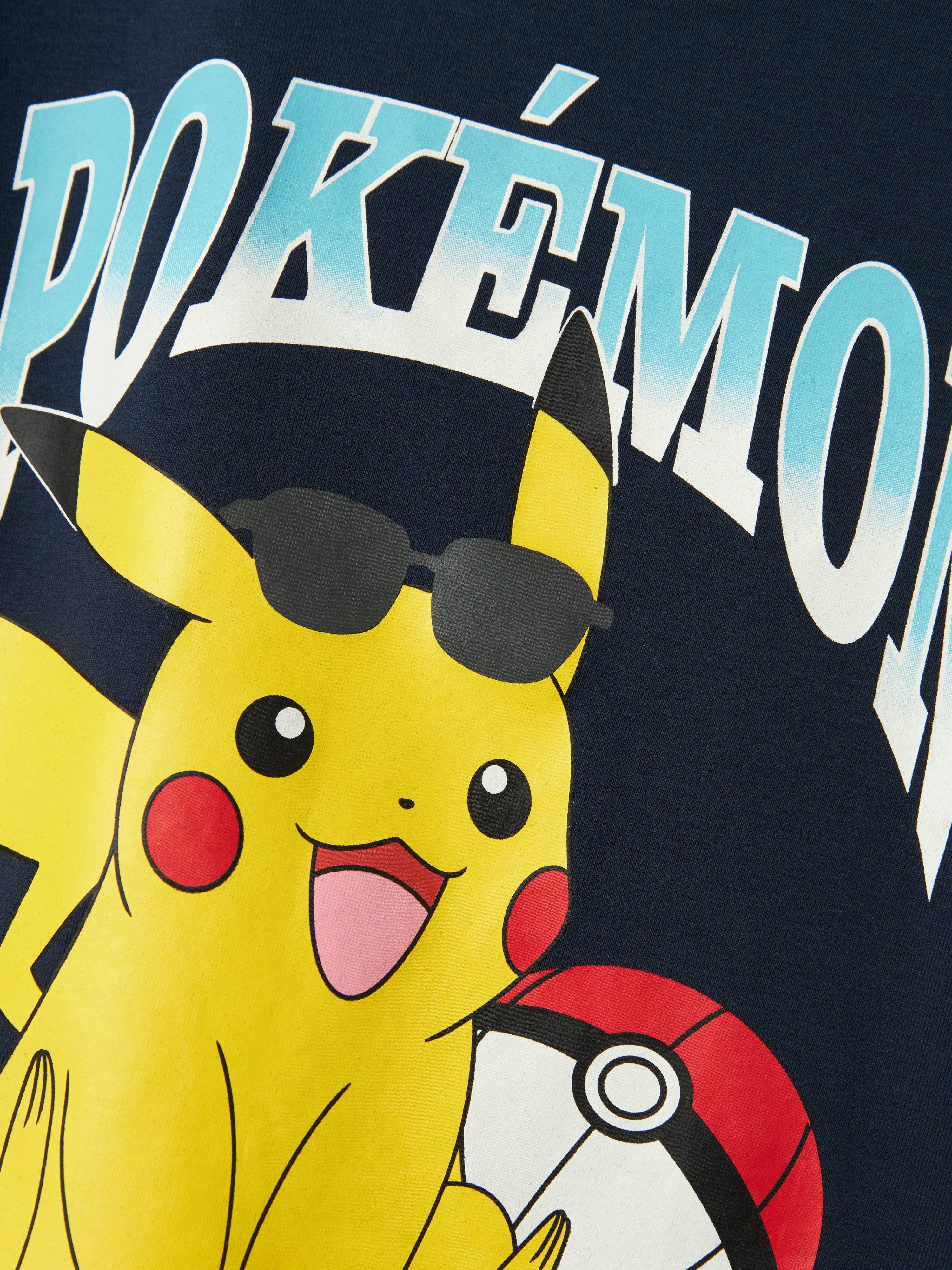 Name It Shirt met korte mouwen NMMMAHE POKEMON NREG SS TOP BOX SKY