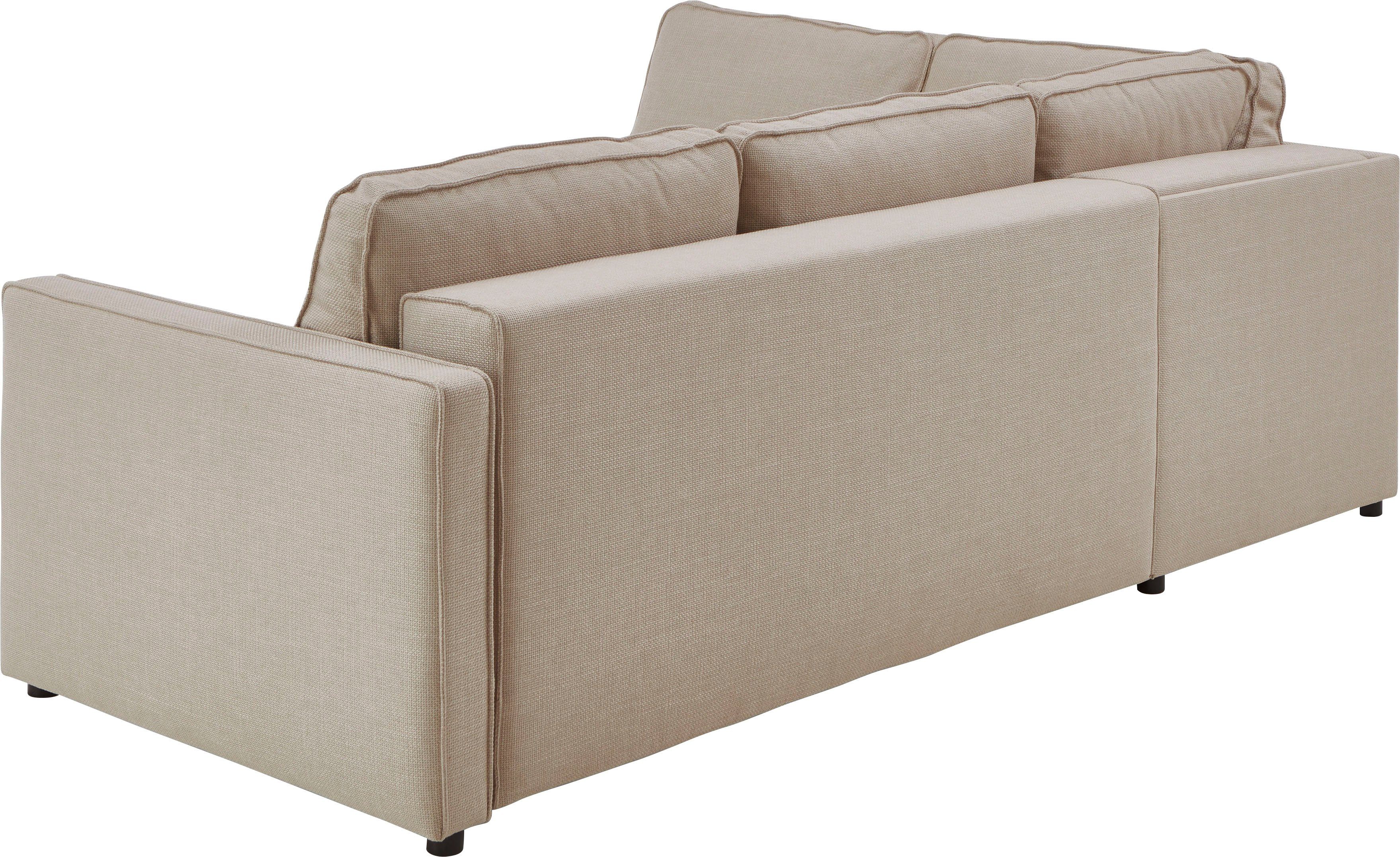 ATLANTIC home collection Slaapbank Chill Hoekbank met slaapfunctie en bedlade