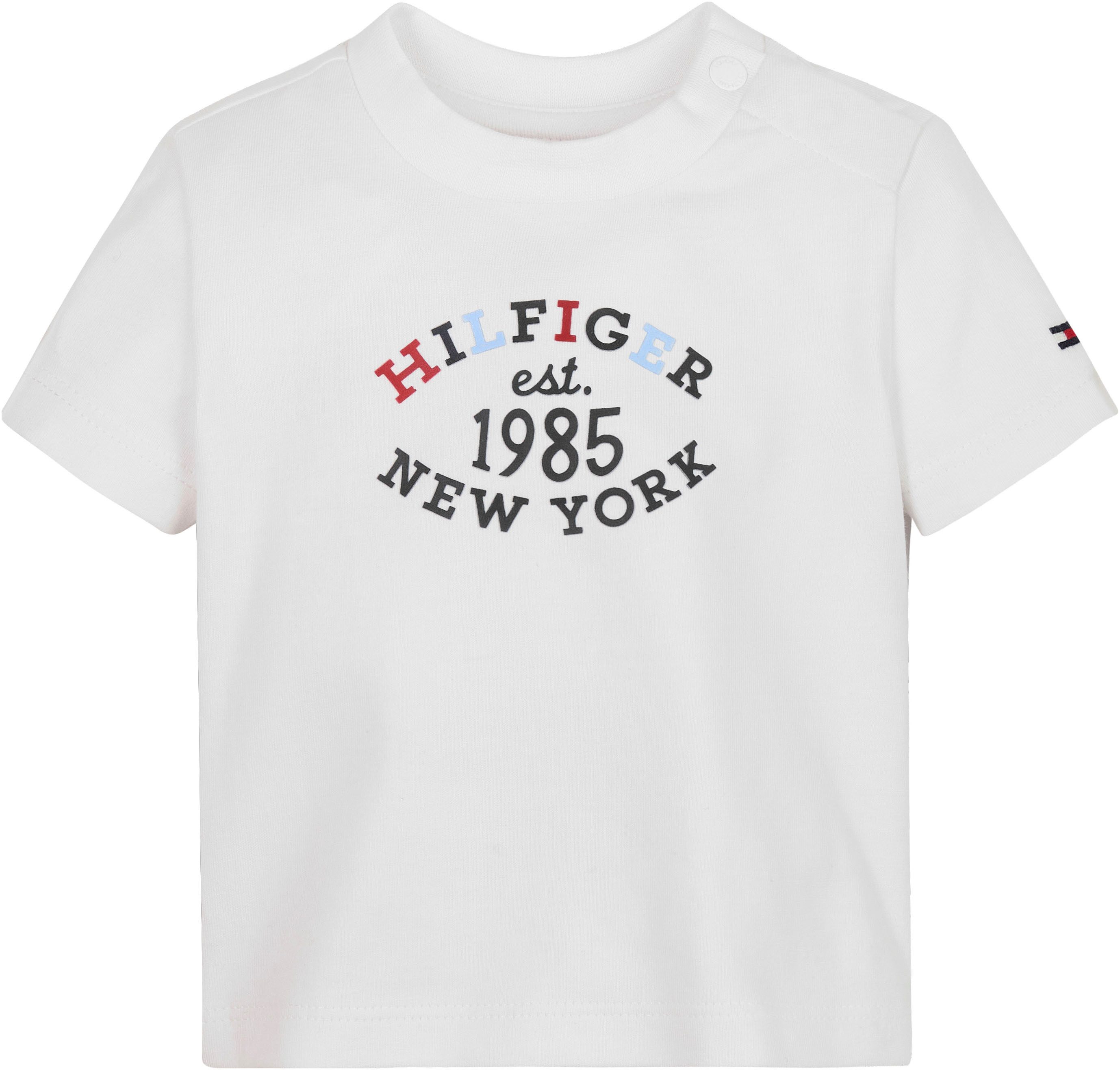 Tommy Hilfiger Shirt met korte mouwen MONOTYPE OVAL REGULAR TEE SS