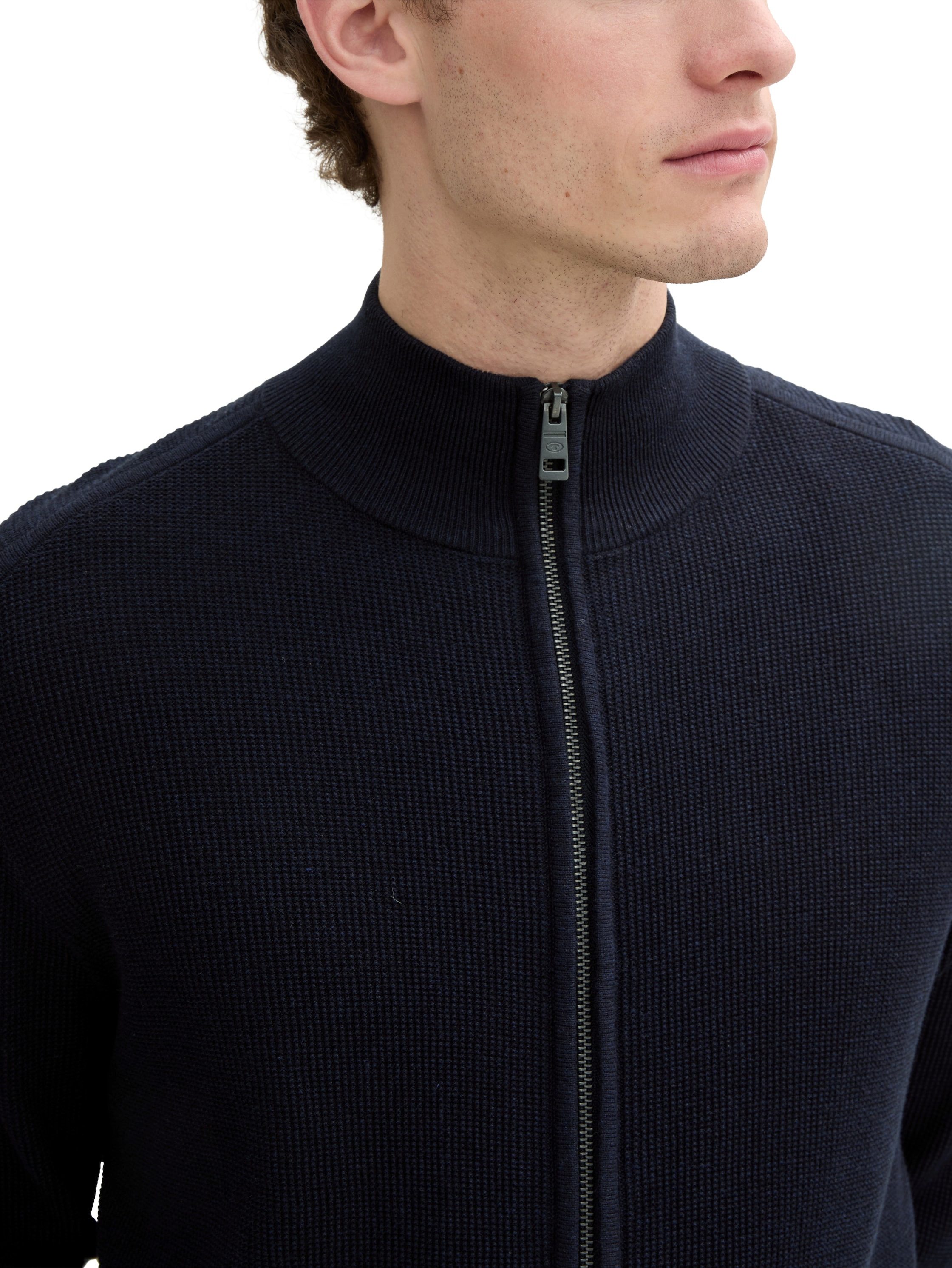 Tom Tailor Vest met geborduurd logo