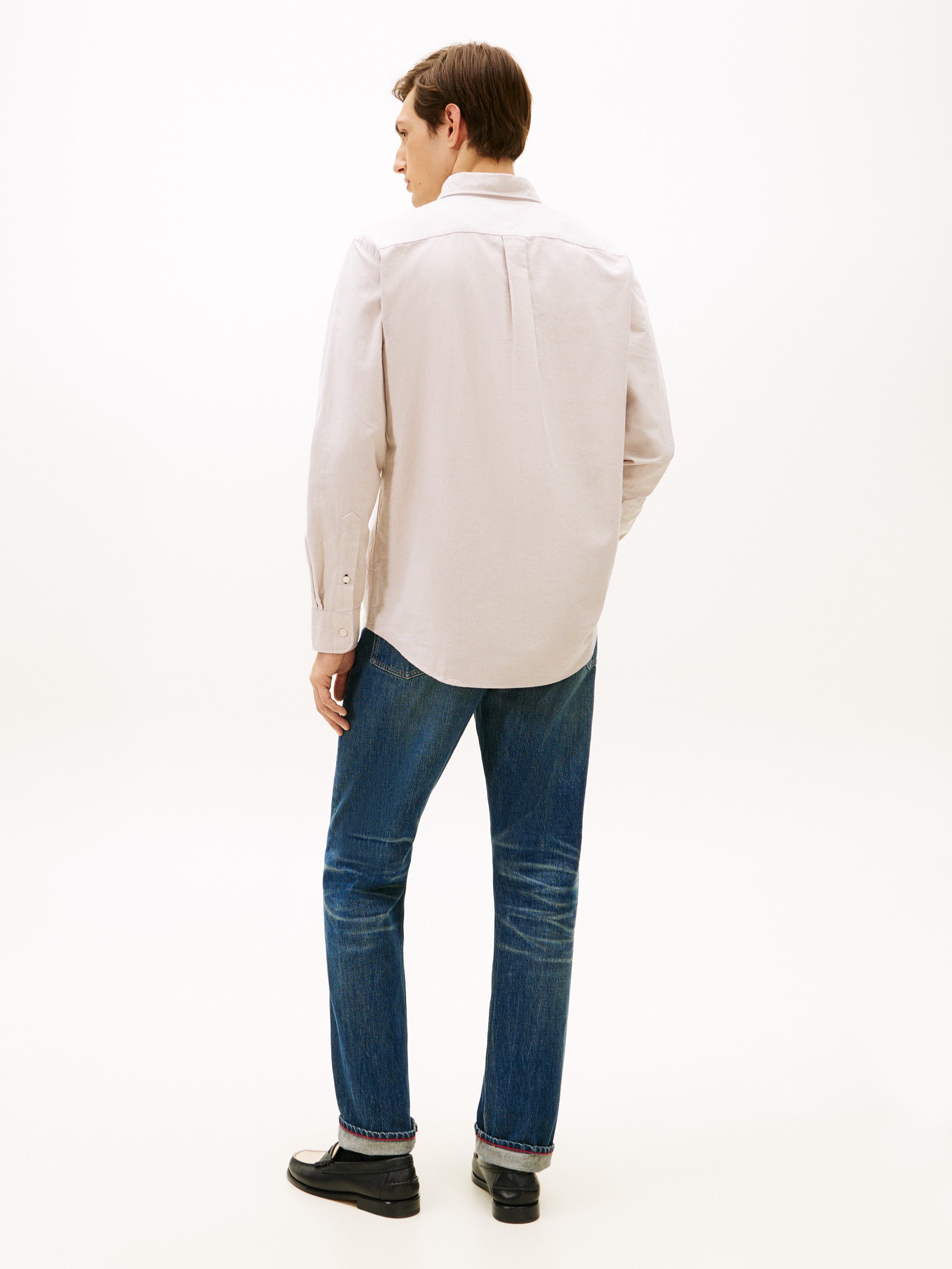 Tommy Hilfiger Overhemd met lange mouwen SOLID HERITAGE OXFORD RF SHIRT