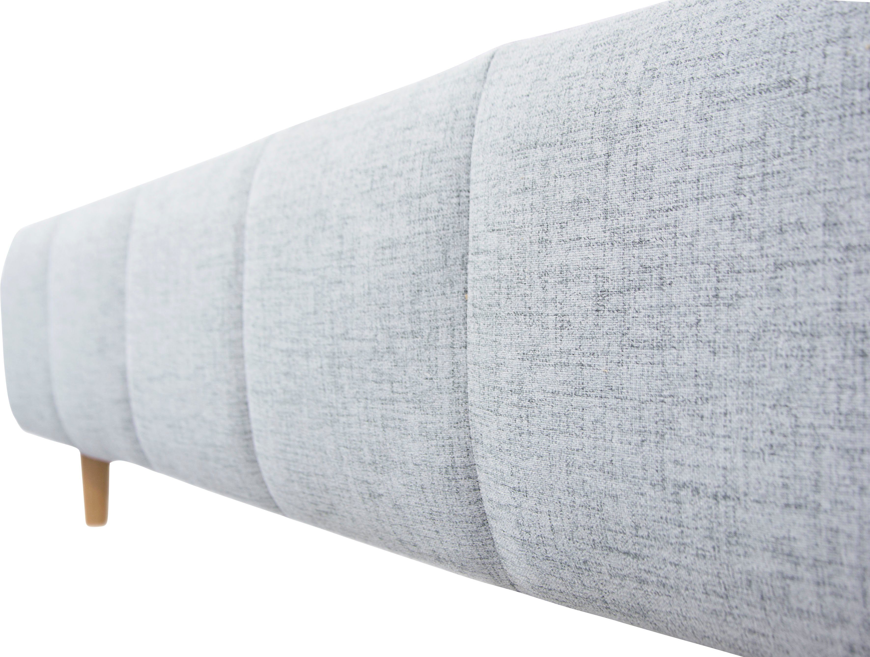 andas Gestoffeerd bed Tarje in 5 breedten, ook in extra lang 220 cm, incl. lattenrol