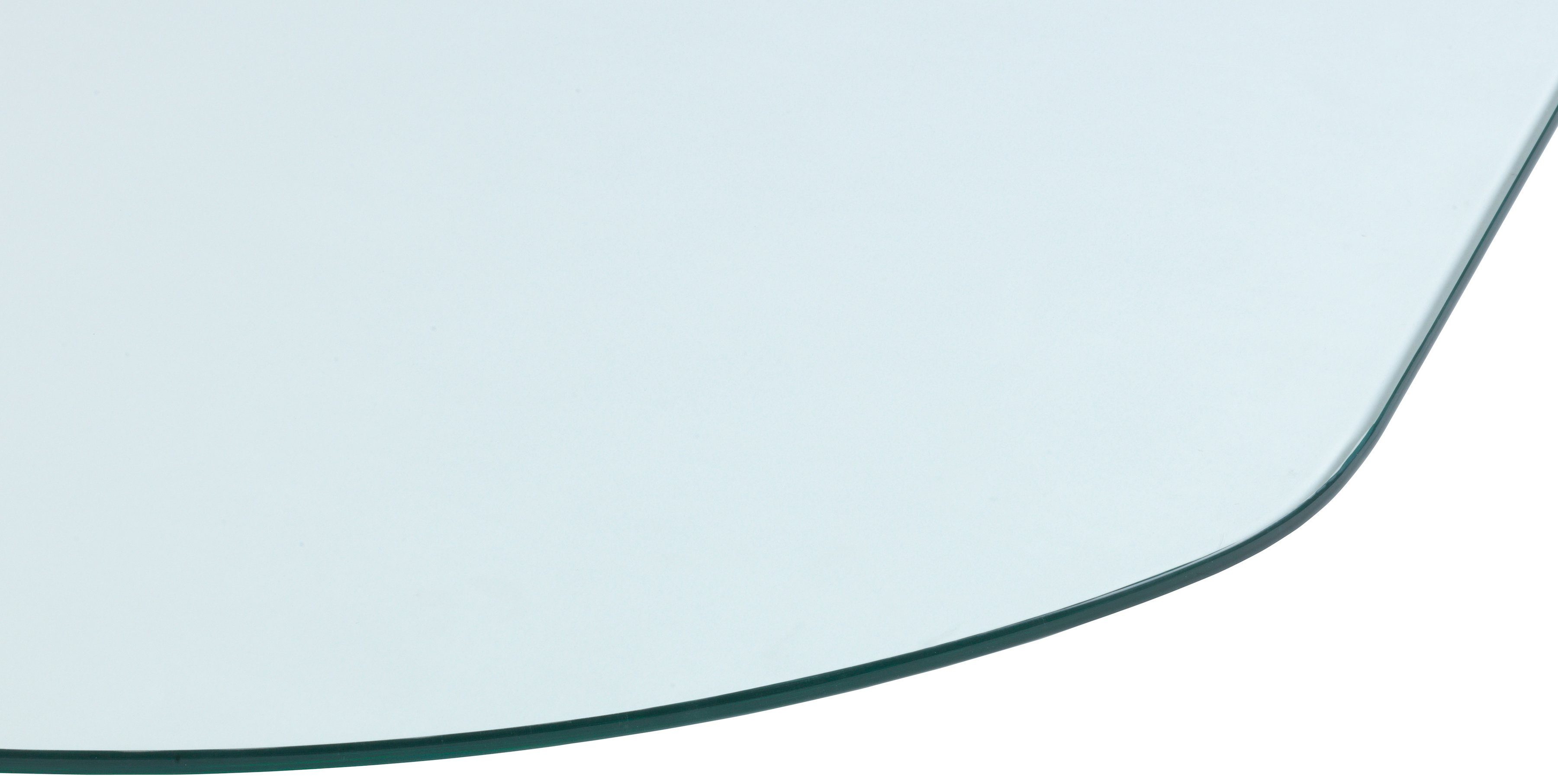 Heathus Bodemplaat Heathus Halfrond 85 Glas Glas-halfrond, 85 x 110 cm, 8 mm dikte, transparant, voor vonkenbescherming