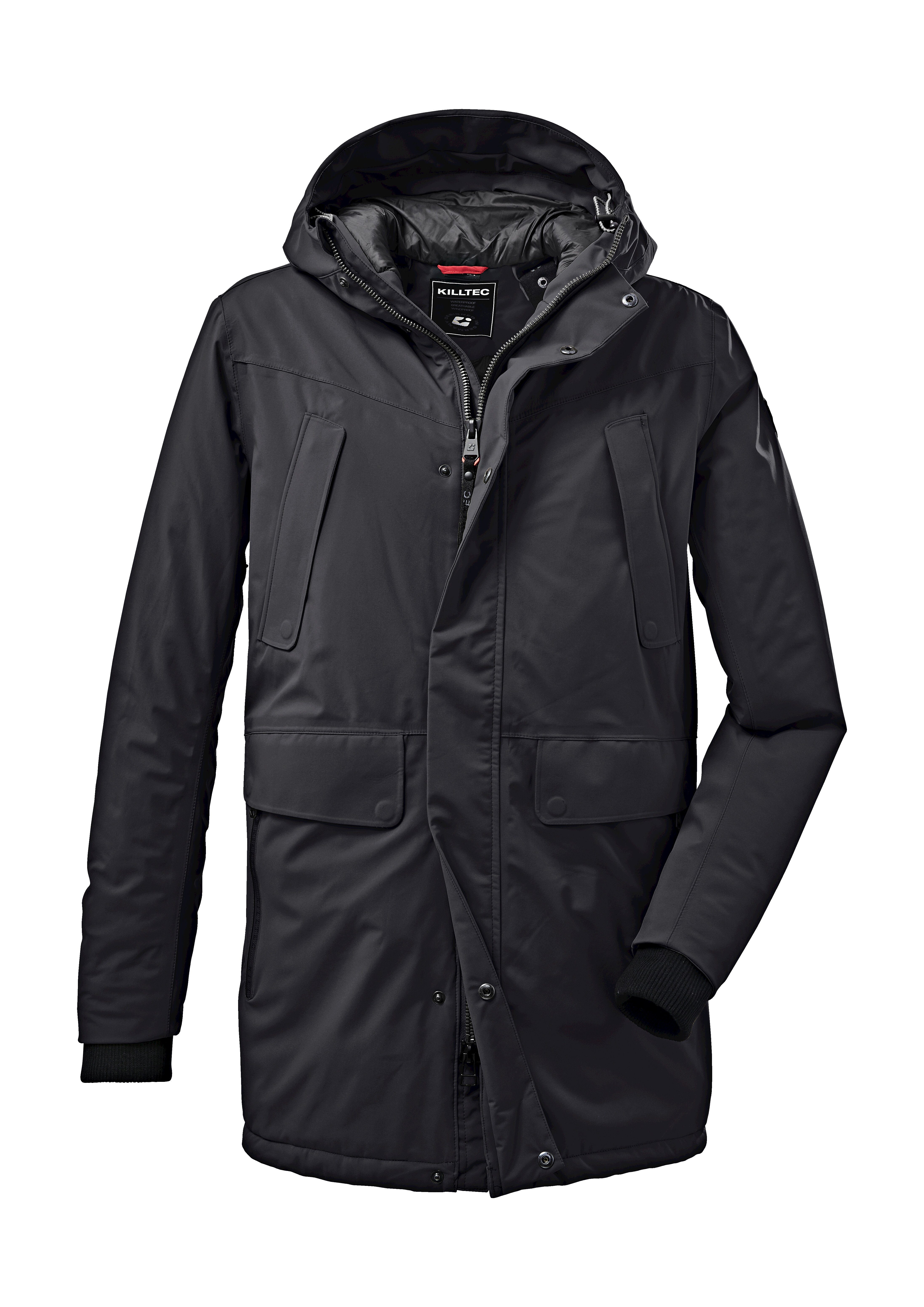 Killtec Parka KOW 115 MN PRK heren wandelen & outdoor maat L zwart