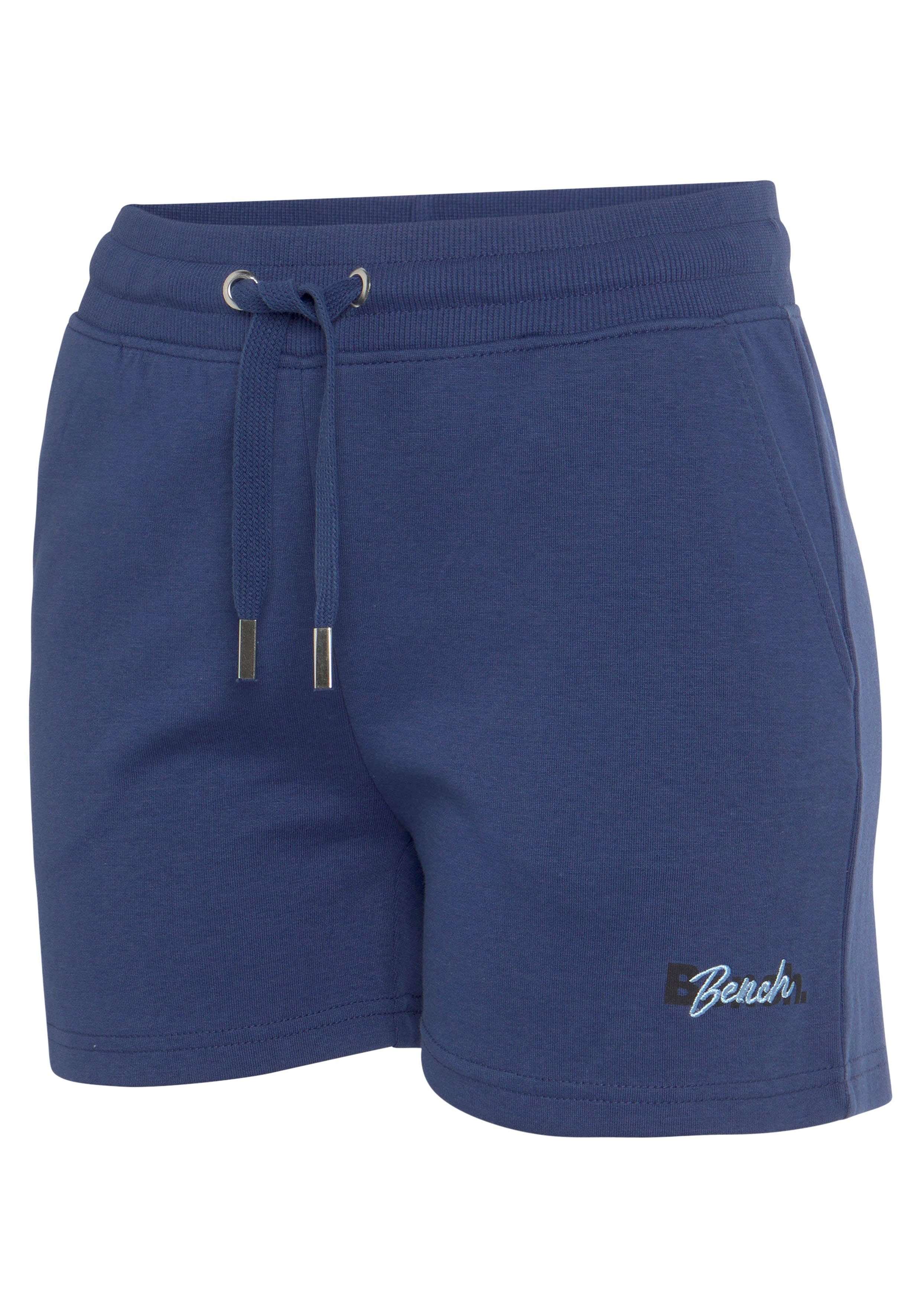 Bench. Loungewear Short met logoprint en borduursel