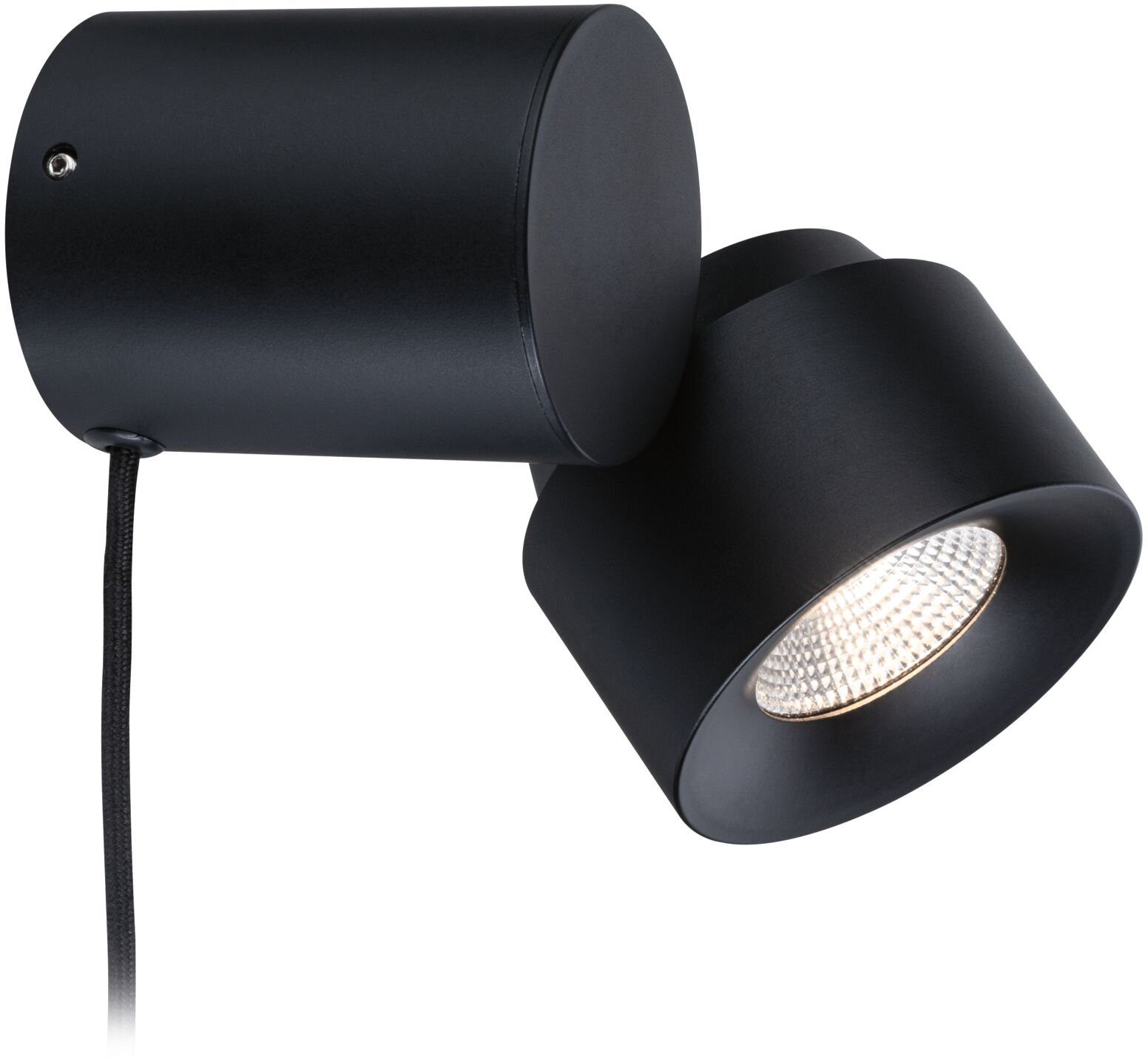 Paulmann Tafellamp Puric Pane LED, dimbaar, zwart/grijs, metaal (1 stuk)