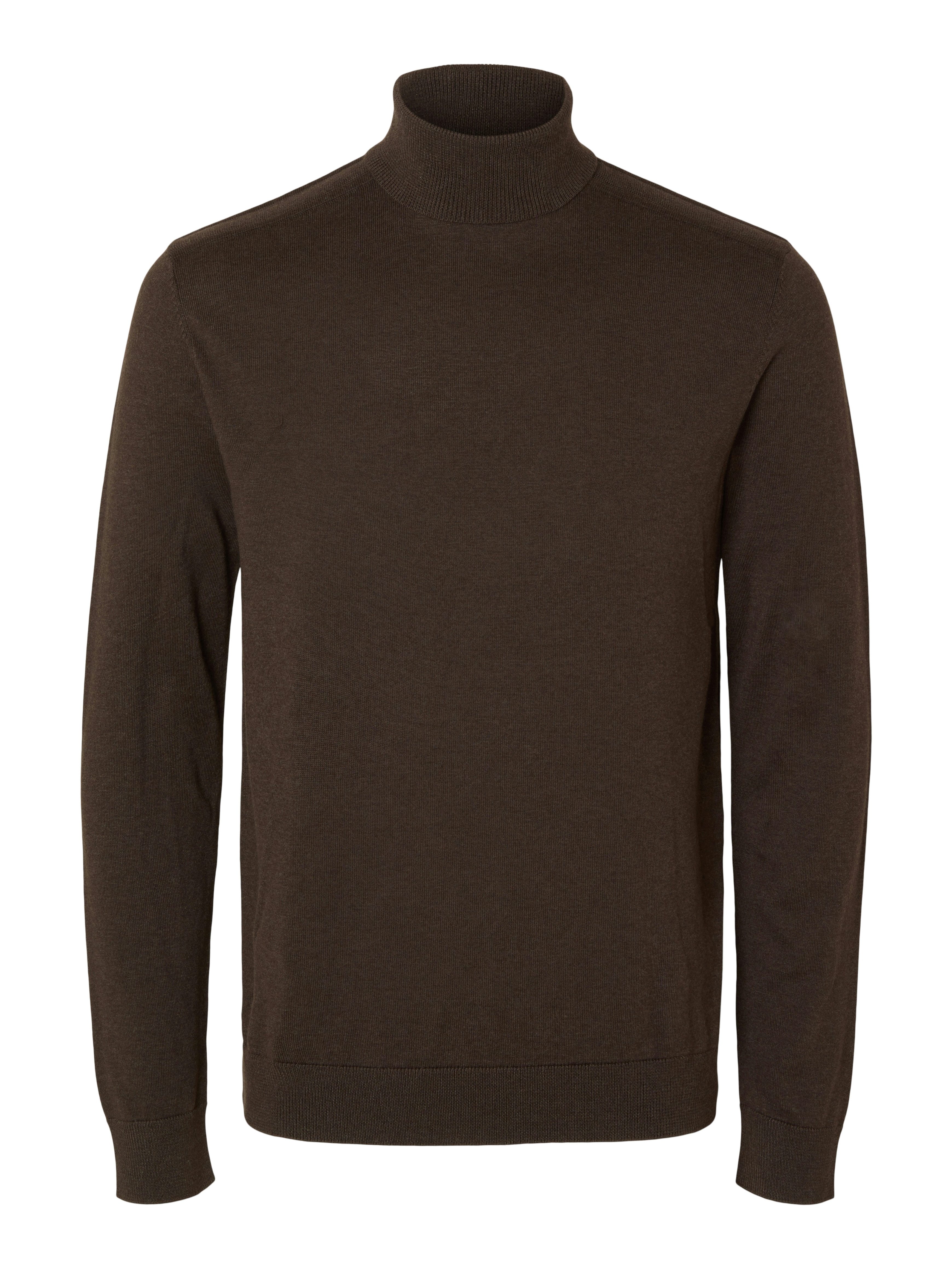 SELECTED HOMME Gebreide trui SLHBERG ROLL NECK NOOS