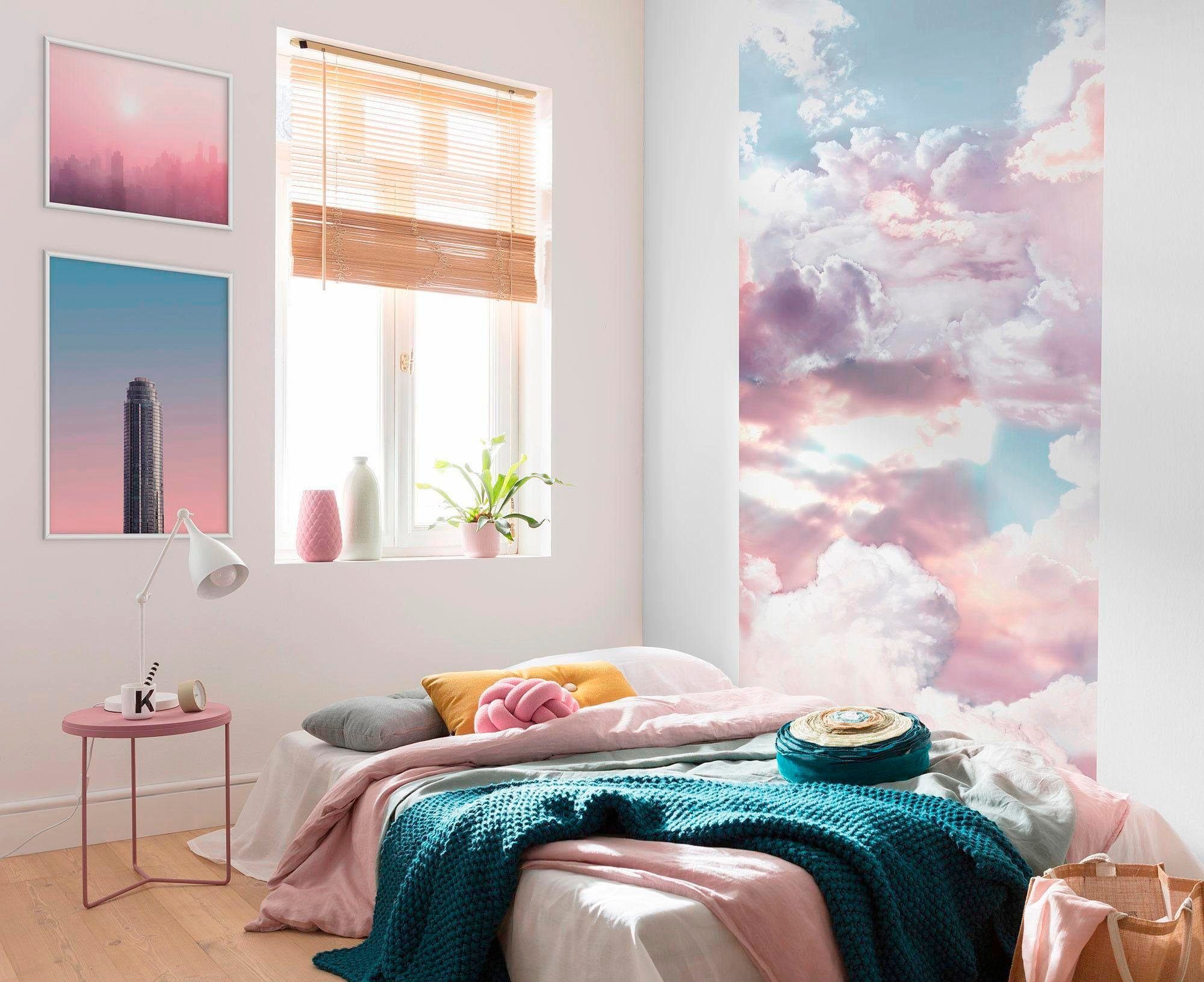Komar Vliesbehang Digitale print vlies - Clouds Panel - Afmeting 100 x 250 cm (1 stuk)