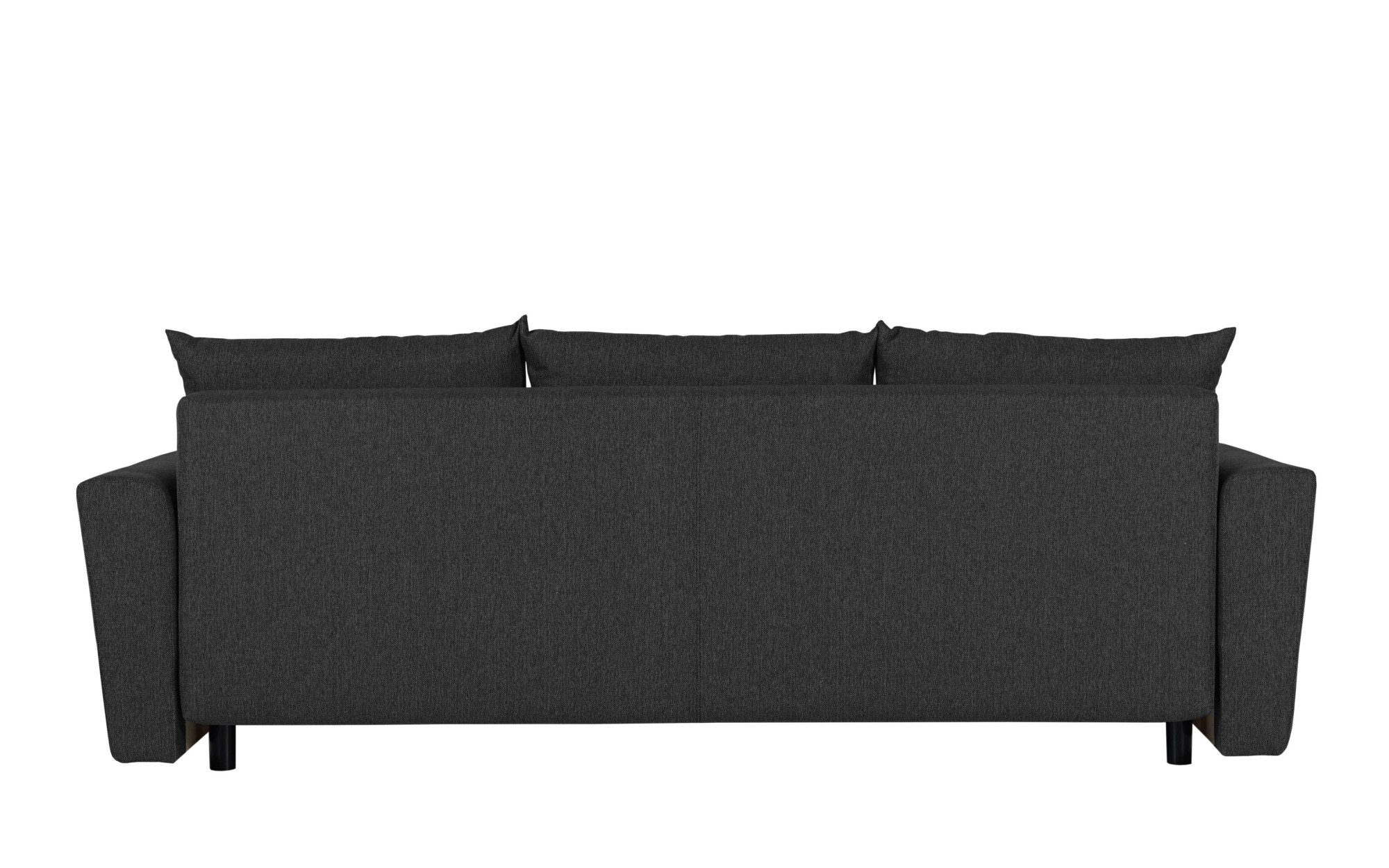 INOSIGN 3-zitsbank MAGHERA slaapbank met bedlade, van hoogwaardige afwerking met golfvering, corduroy en structuur bekleding, b/h/d 230/92,5/79 cm