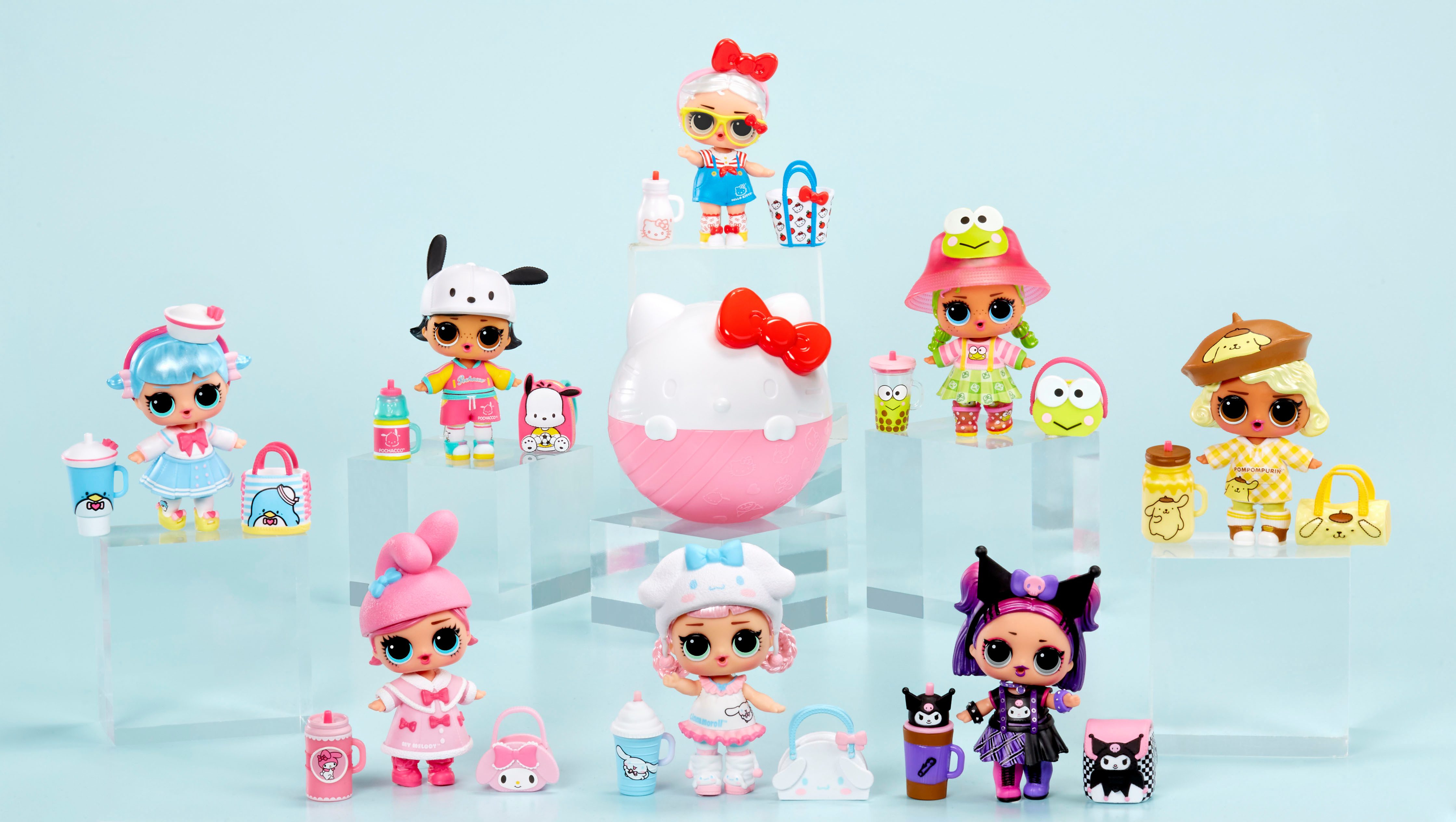L.O.L. SURPRISE! Aankleedpop L.O.L. Surprise Loves Hello Kitty & Friends Tots Core Characters