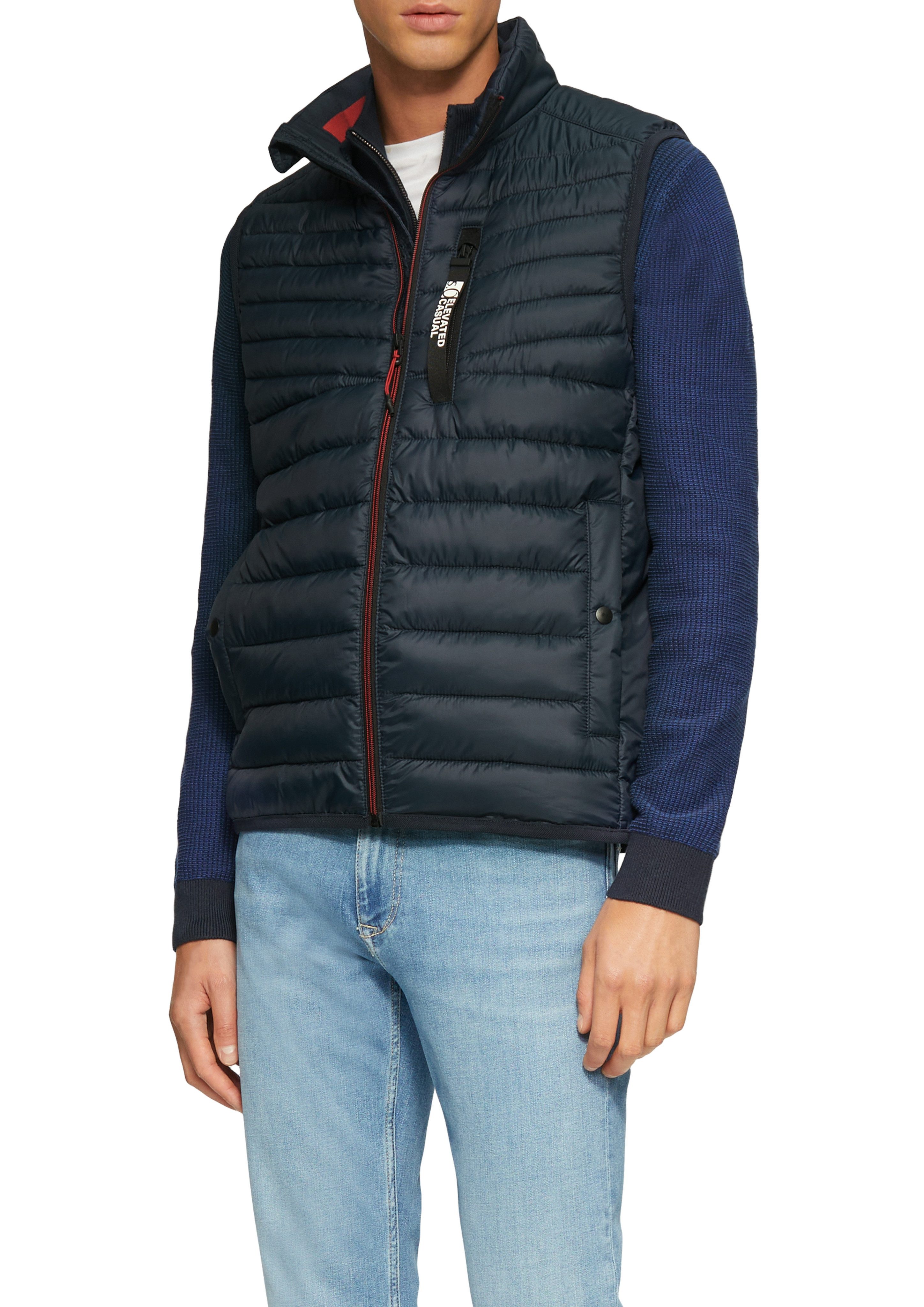 s.Oliver Bodywarmer met contrastkleurige details