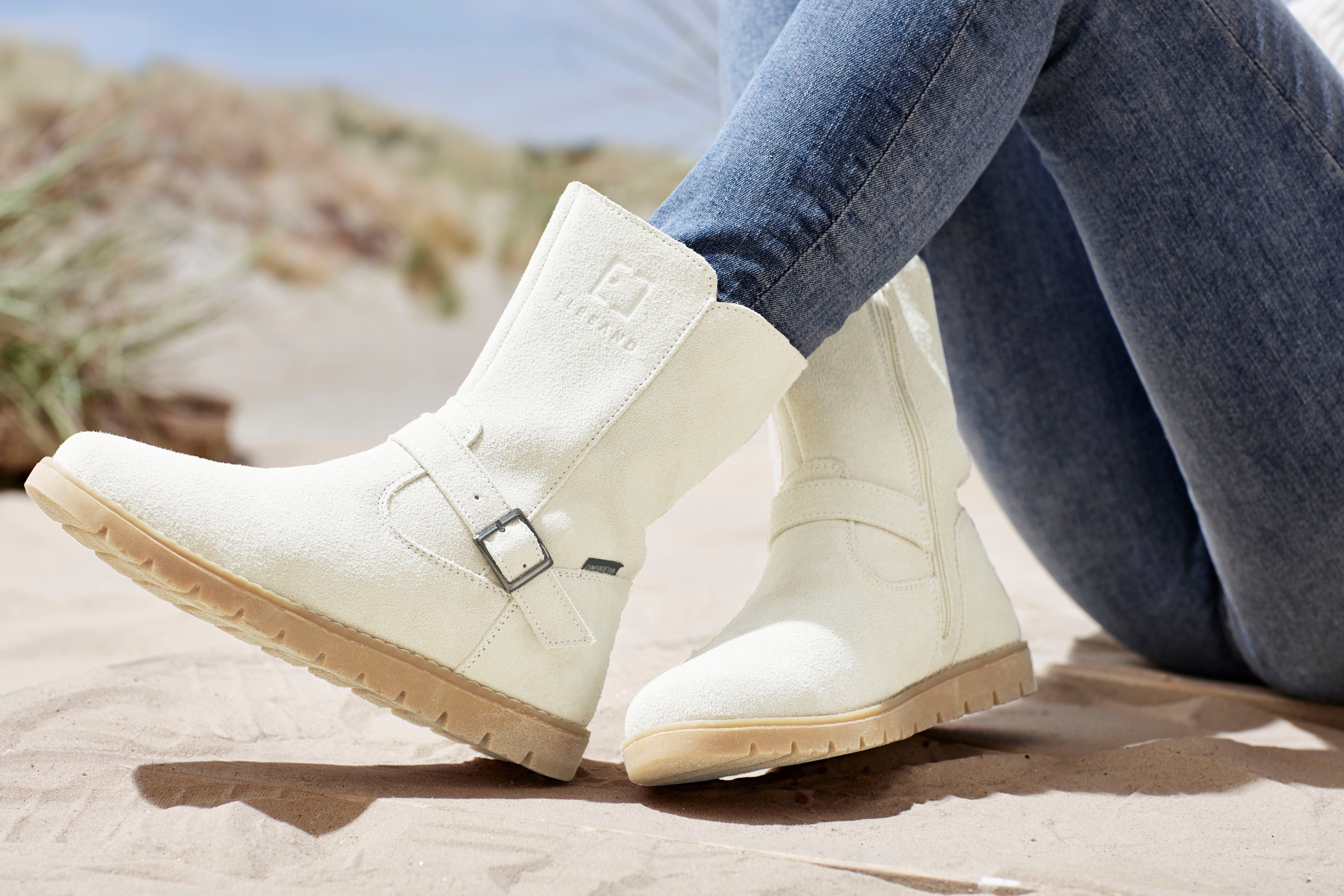 Elbsand Winterlaarzen Boots, winter enkellaars, leer, wind- & waterafstotende Tex-membraan