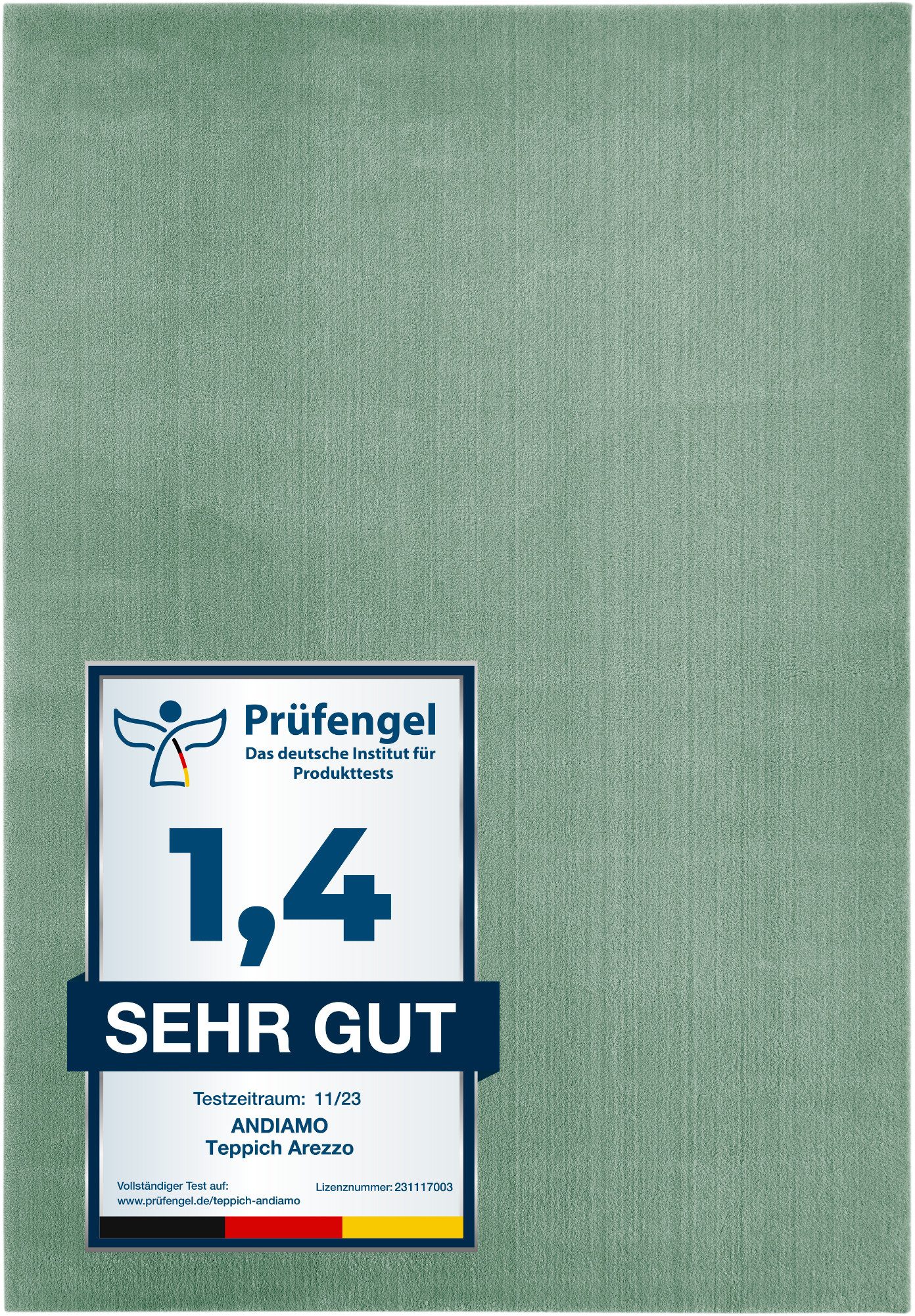 Andiamo Badmat Arezzo Effen kleuren, ook in rond en als 2-pack verkrijgbaar