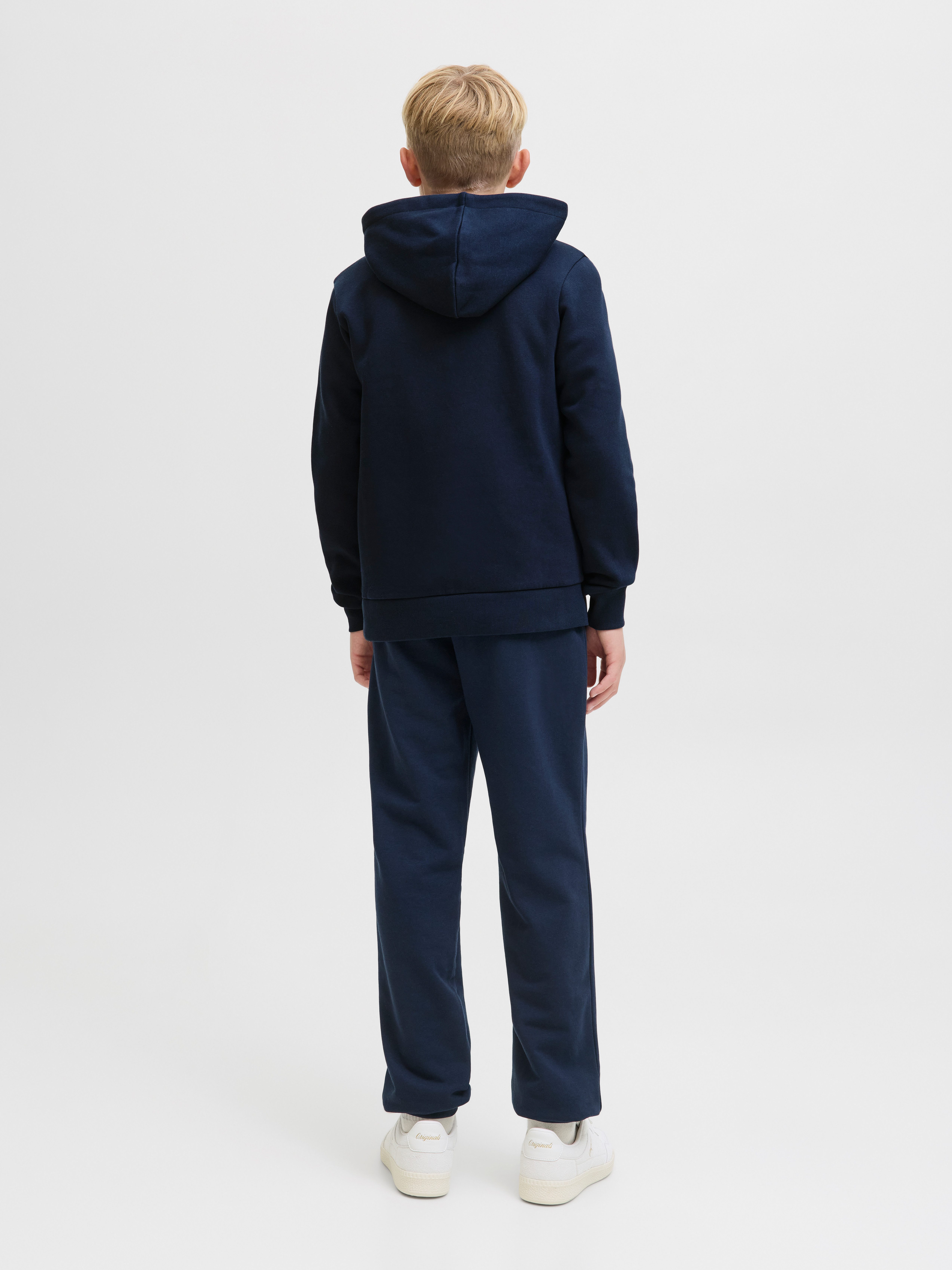 Jack & Jones Junior Hoodie JJELOGO SWEAT HOOD 2 COL AW25 NOOS JNR