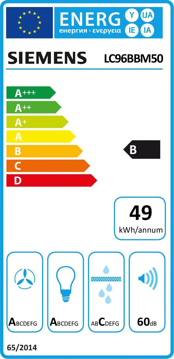SIEMENS Wandkap LC96BBM50