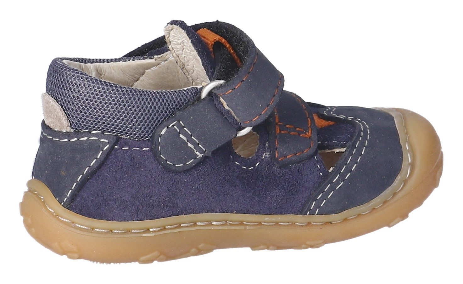 PEPINO by RICOSTA Babyschoentjes Ebi WMS: gemiddeld , klittenbandschoen, leren binnenzool, maat sjabloon te downloaden