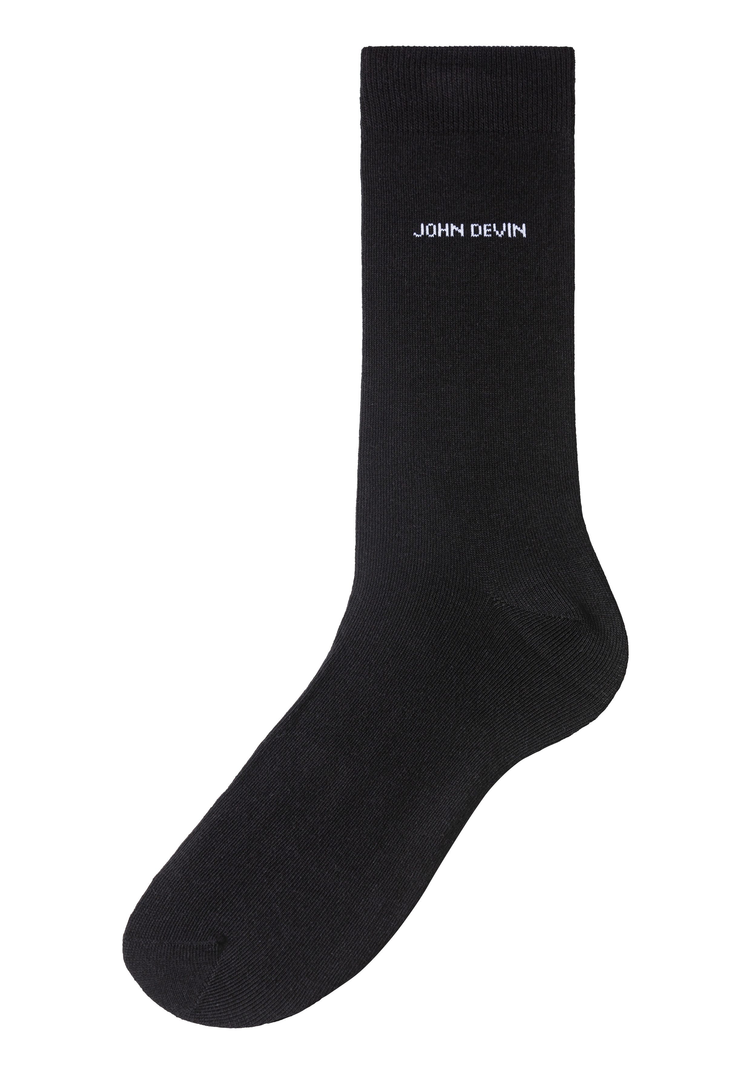 John Devin Basic sokken voor elke dag (set, 7 paar)