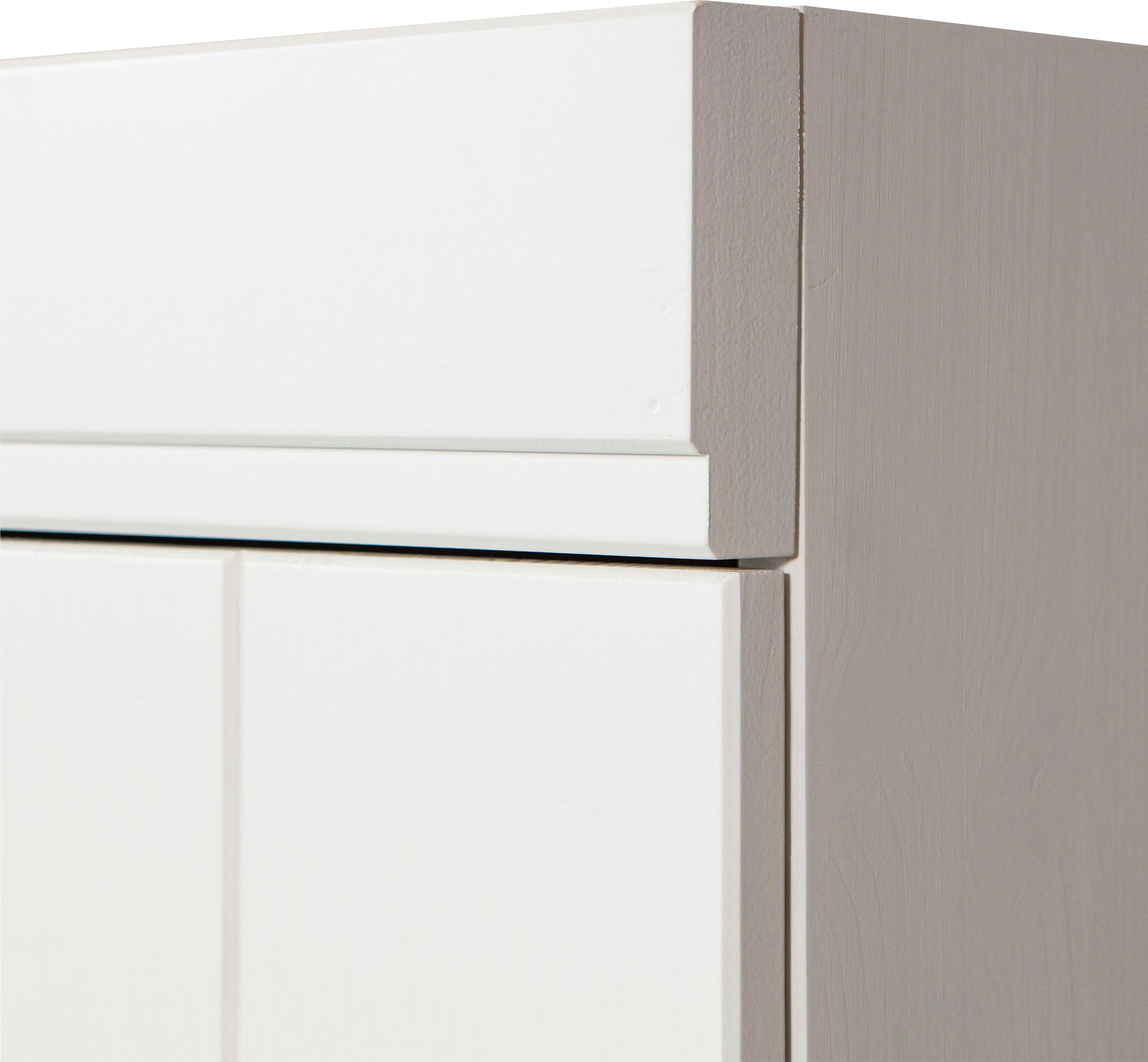 WOOOD Kledingkast Connect met twee deuren, van dennenhout, breedte 77 cm