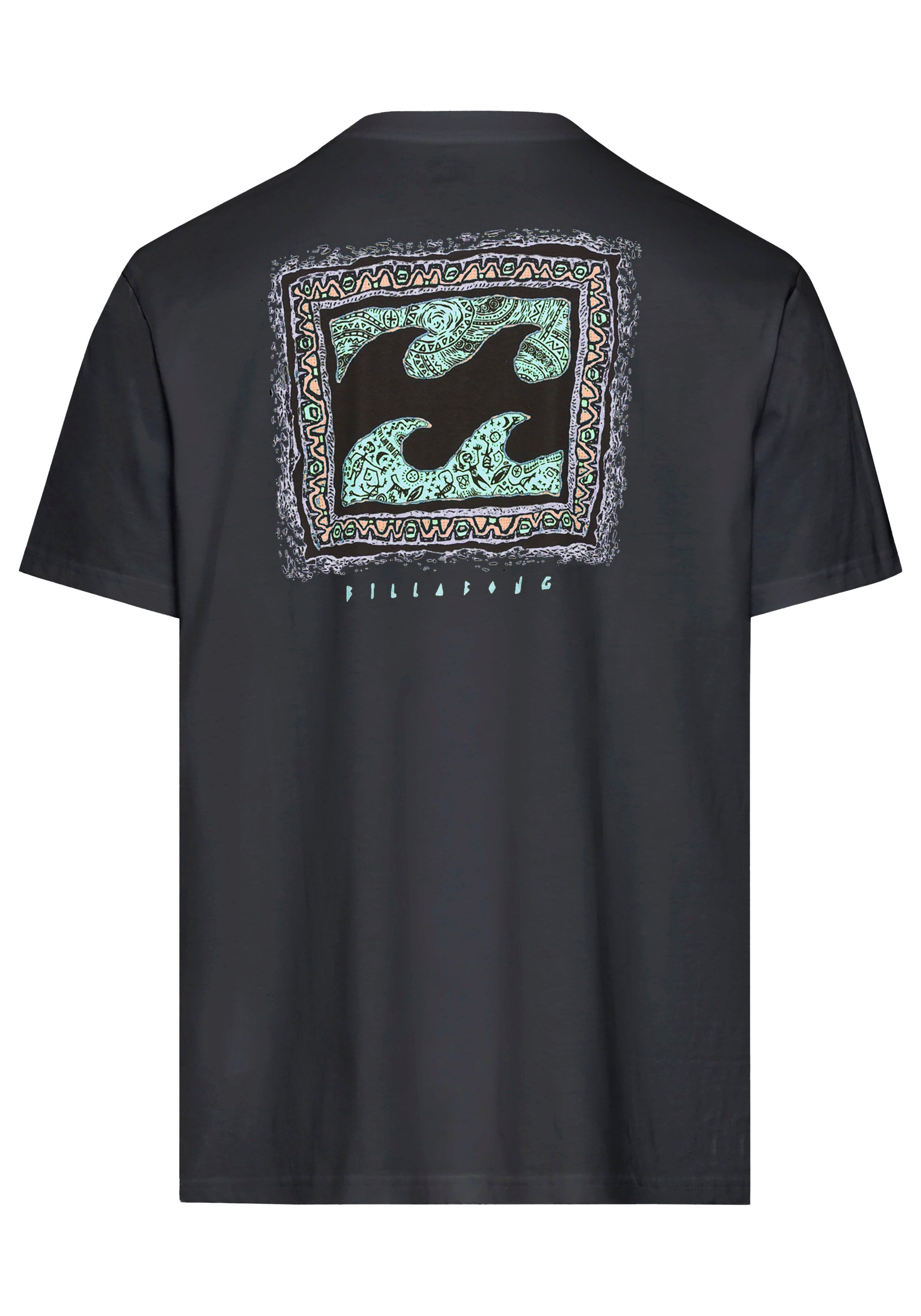 Billabong T-shirt TRIBE WAVE met grote rugprint (set, 2-delig)