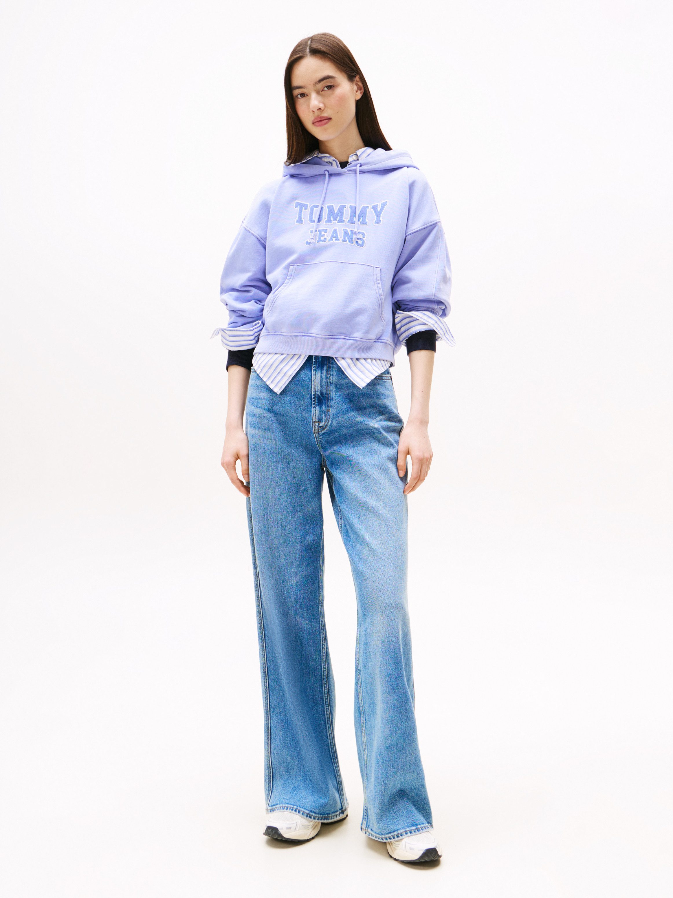TOMMY JEANS Hoodie TJW BXY CRP VARSITY HOODIE