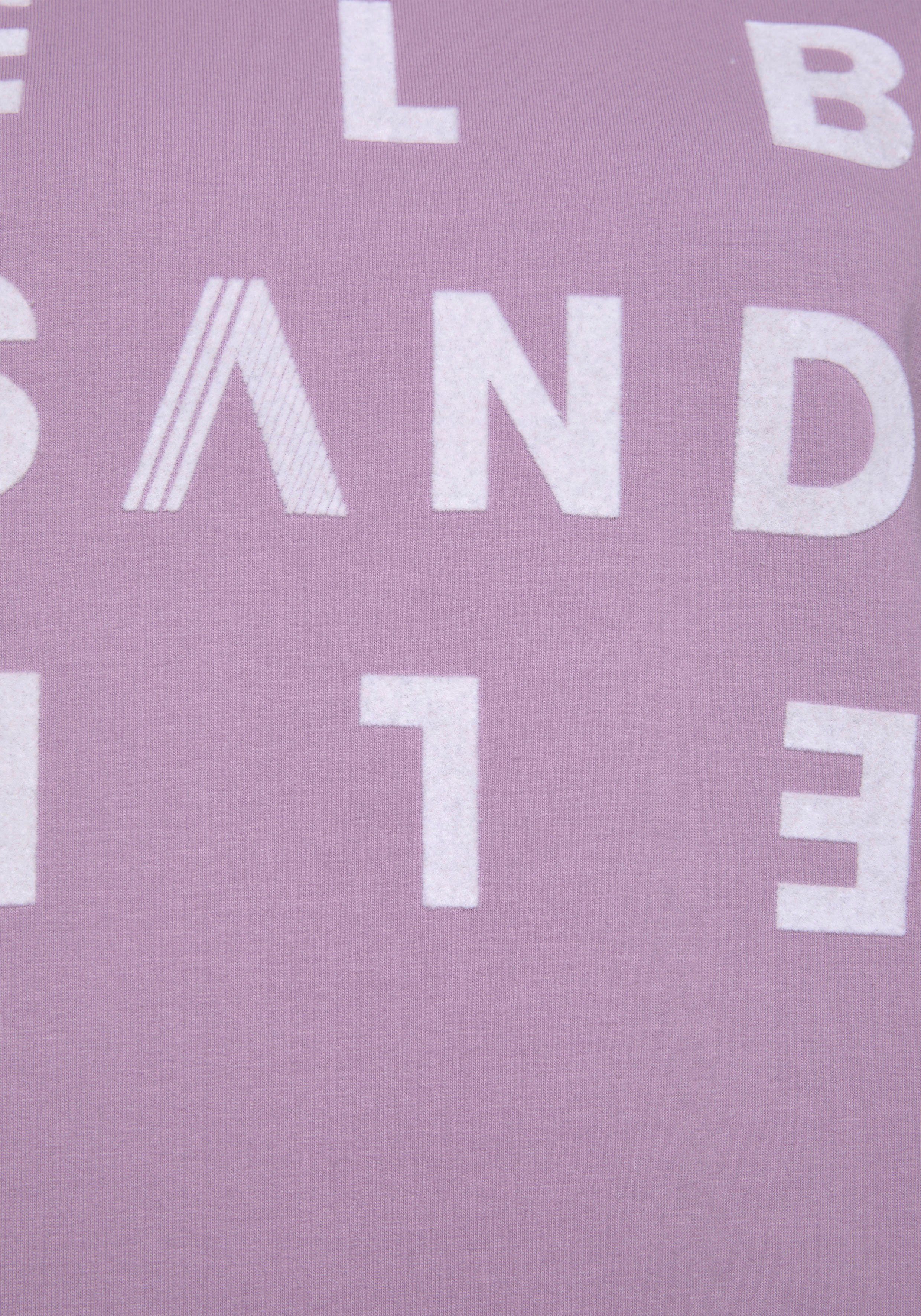 Elbsand Sweatshirt Ylva met logoprint, sportief-casual
