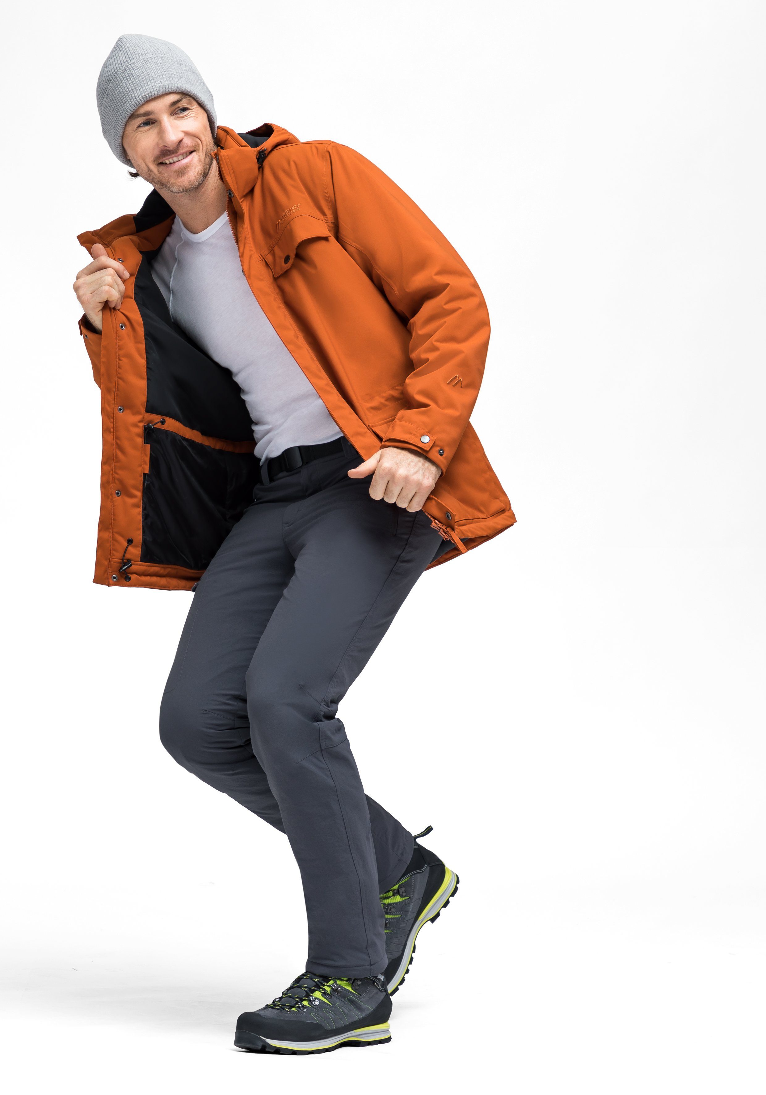 Maier Sports Functionele broek Oberjoch Therm Winter-outdoorbroek, gewatteerd en elastisch