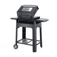 severin staande elektrische barbecue sevo gts pg 8107 snelle grill starten, safe touch-oppervlak, optioneel als tafelgrill te gebruiken zwart