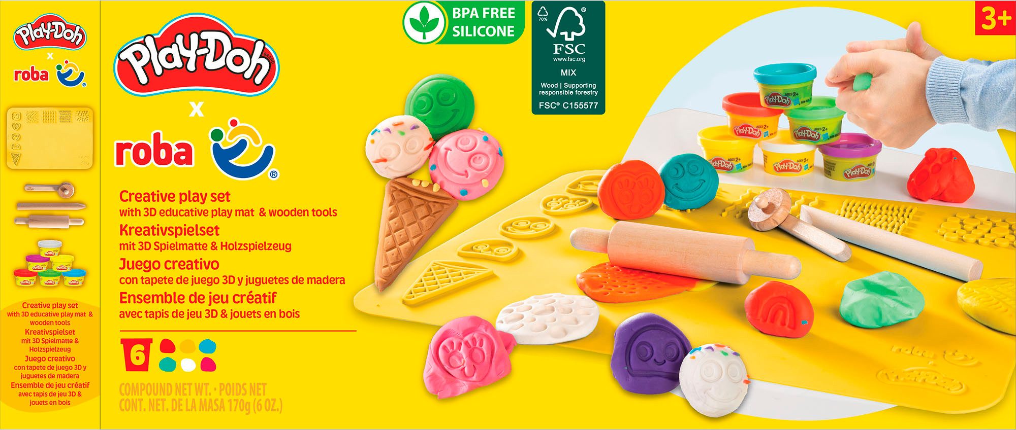 Roba® Klei Play-Doh