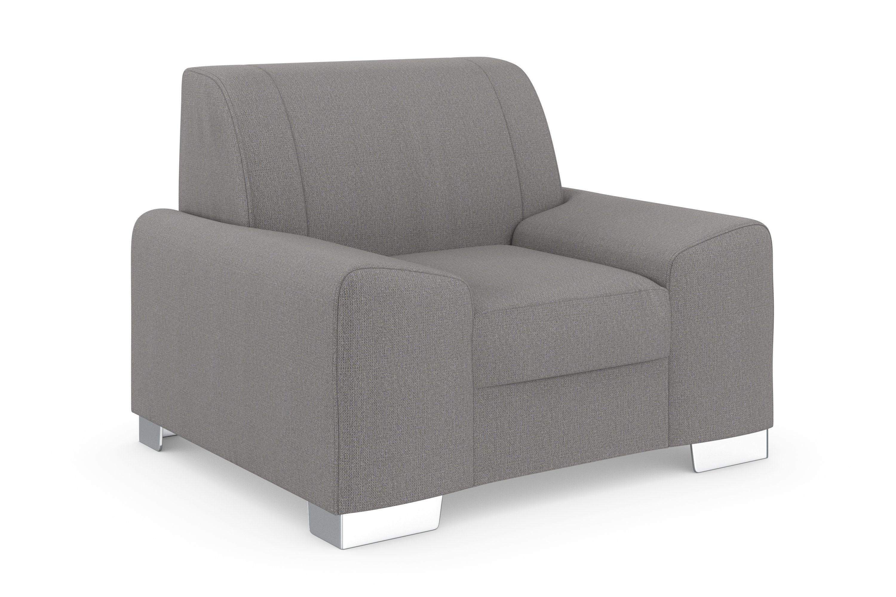 DOMO collection Fauteuil Anzio optioneel met veerkern