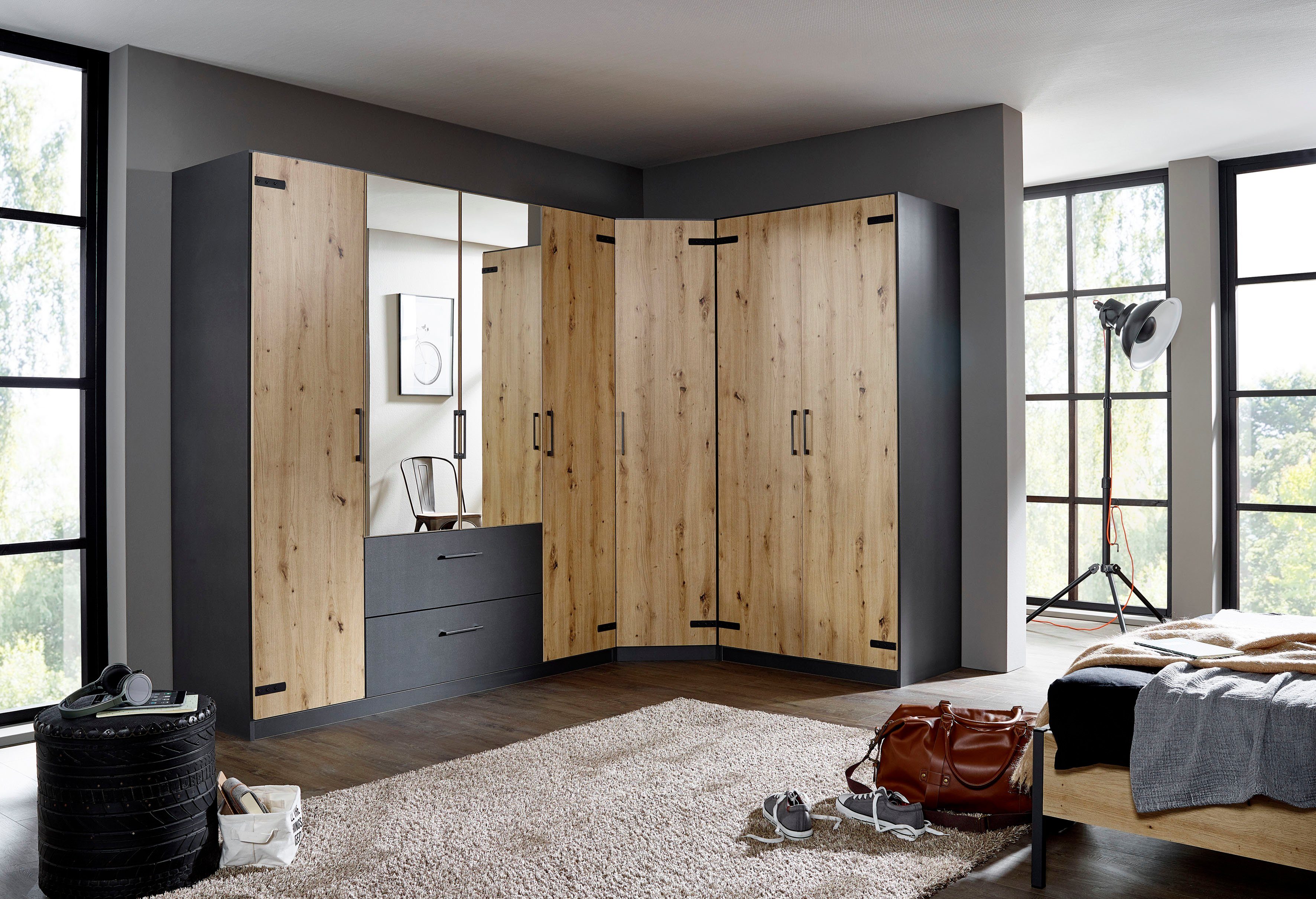 rauch Kastenset Holmes met applicaties "industrial style"