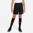 nike trainingsshort dri-fit academy big kids knit soccer shorts zwart