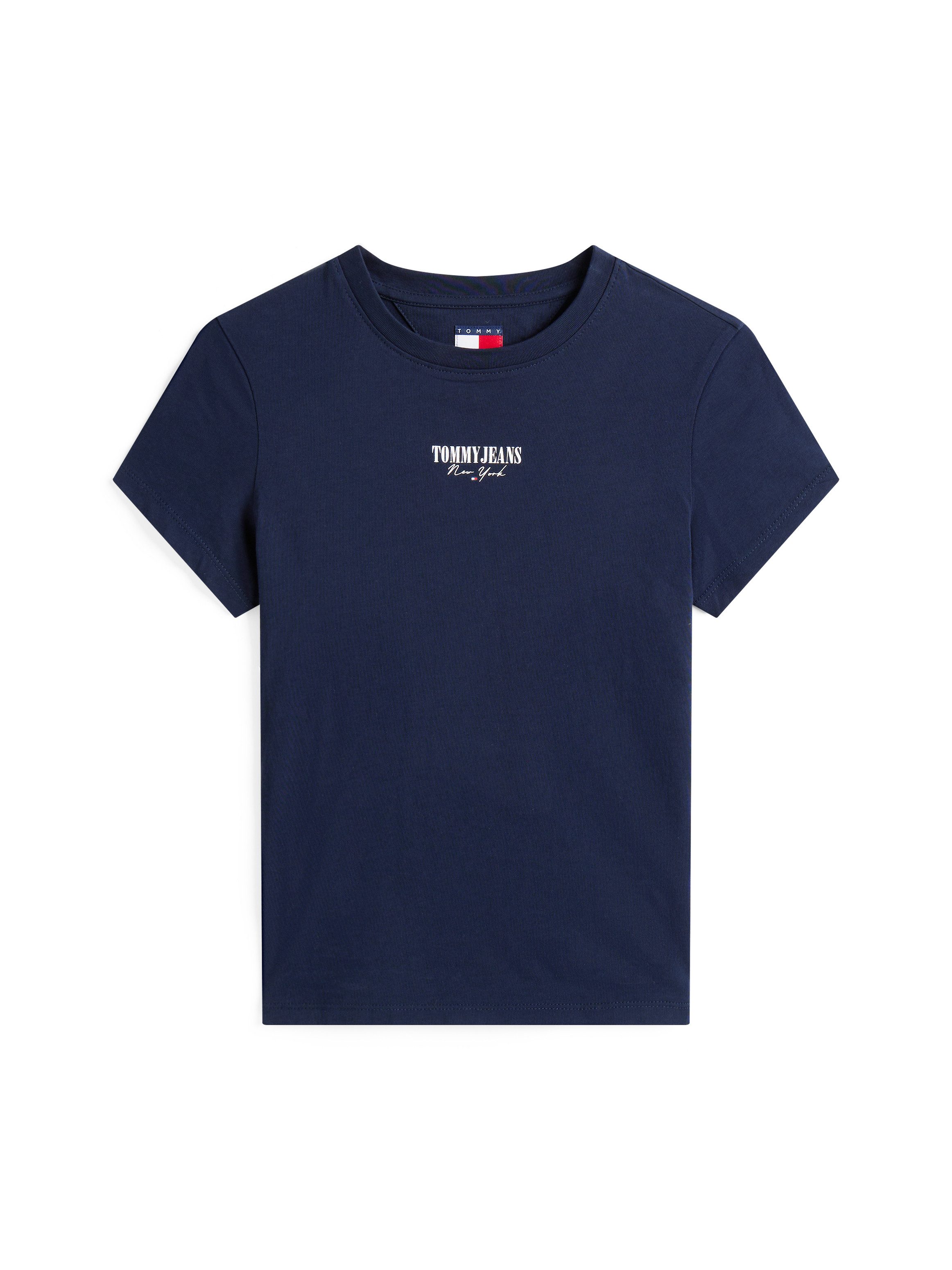 TOMMY JEANS Shirt met korte mouwen TJW SLIM ESSENTIAL LOGO2 TEE EXT